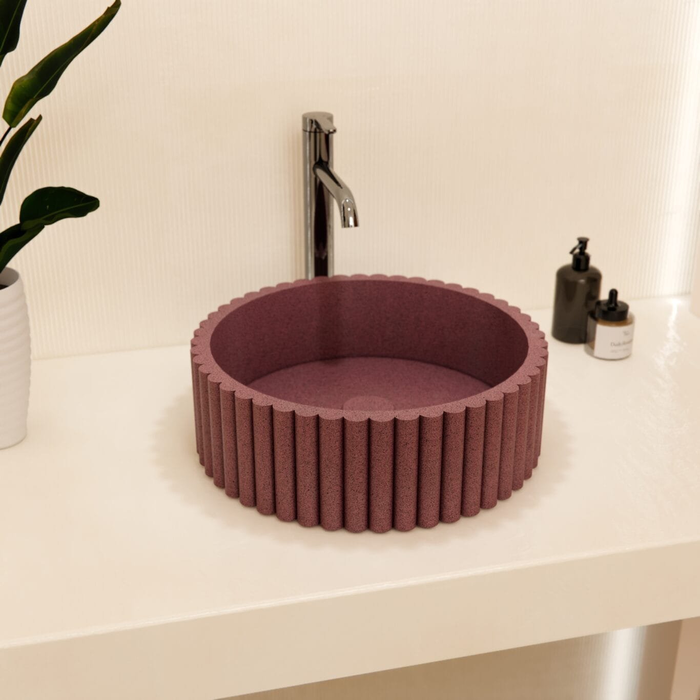Volto Fluté Basin