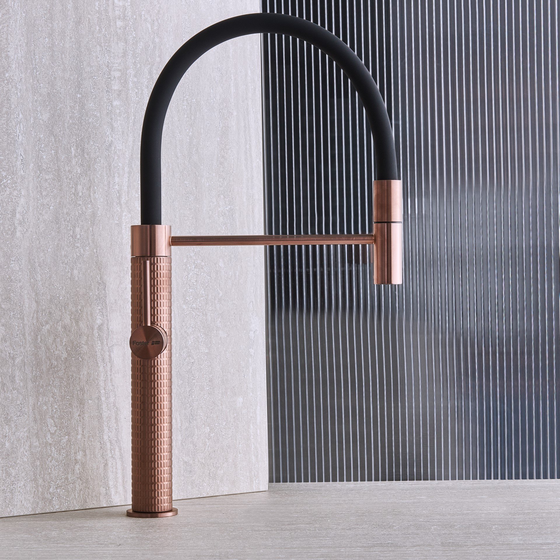 Mixer Tap in Copper
