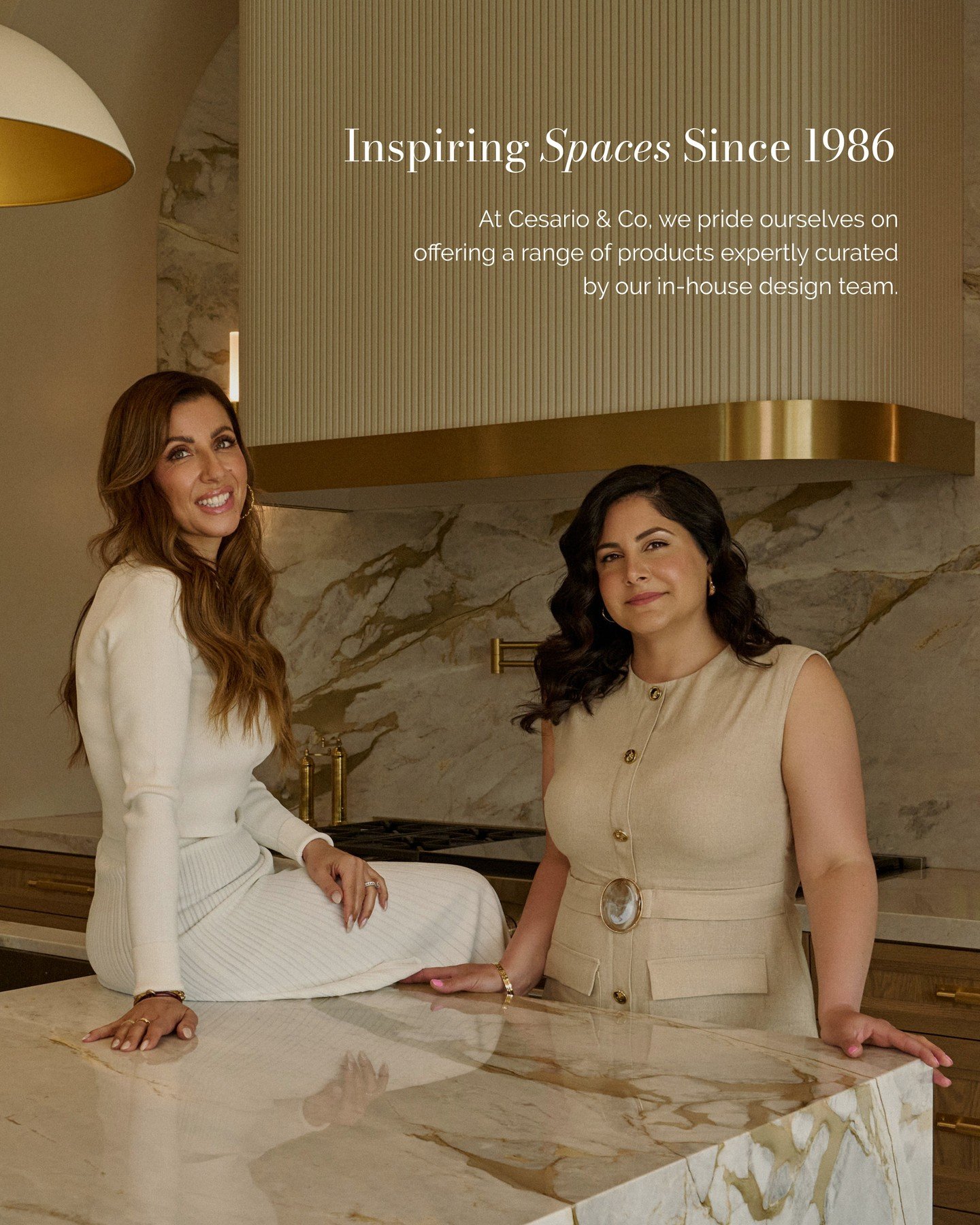 At Cesario &amp; Co., we believe beauty and functionality should always work hand in hand.⁠
⁠
A full-service approach, a dedication to every client, and core values that have never wavered.⁠
⁠
We&rsquo;re here to help you source the perfect pieces fo