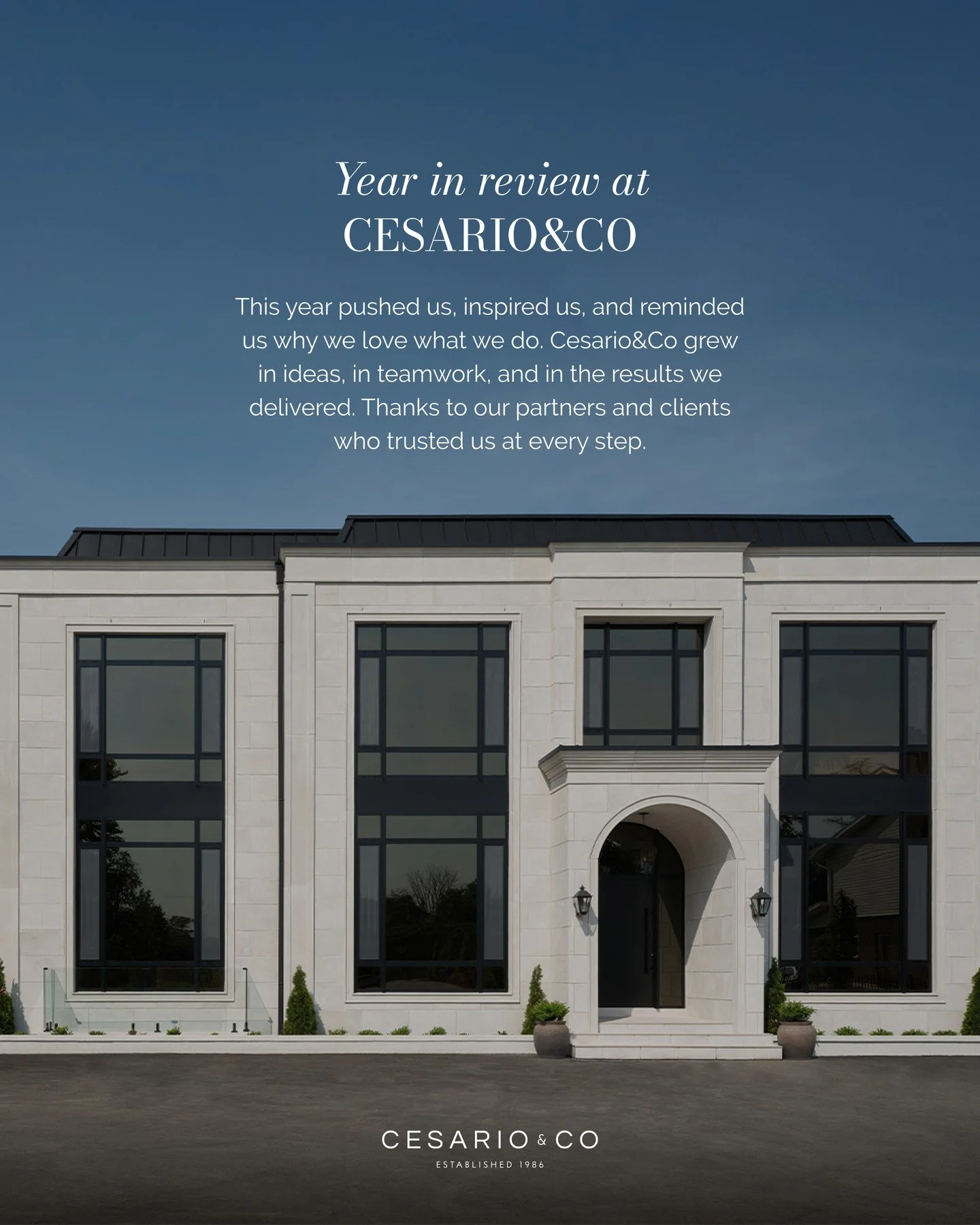 This year pushed us, inspired us, and reminded us why we love what we do.⁠
⁠
From award-winning projects and meaningful collaborations to moments with like-minded women in the industry and our community, 2025 was a year of creativity and connection.⁠