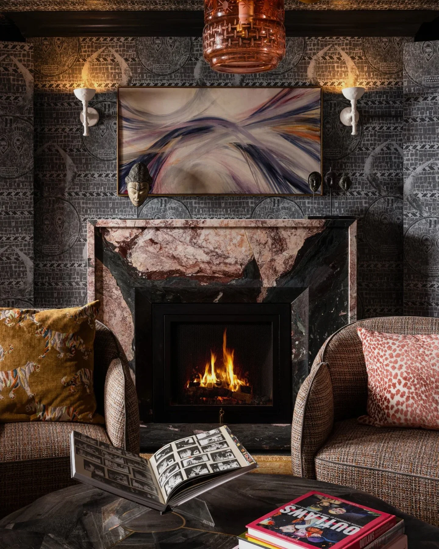 Known for its exceptional colour composition and exotic character.

Cherry Blossom Marble by @artistic_tile features layered pinks, soft reds, and hints of blues in a graceful, panterly expression of natural stone.

Exclusively available at Cesario &