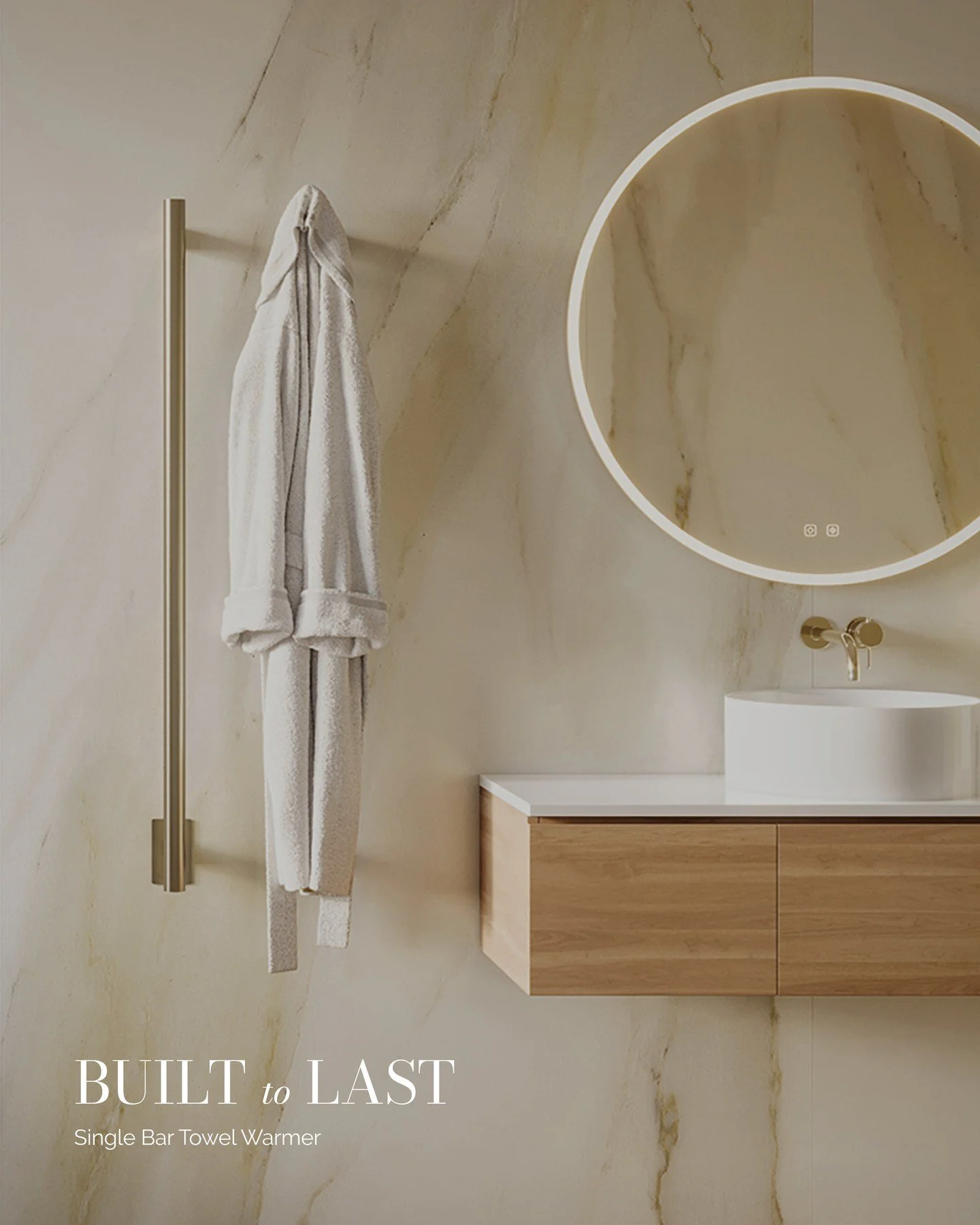 An upgrade worth adding. ✨⁠
⁠
Crafted from premium 304 stainless steel and engineered in Europe, this slim towel warmer delivers even heat with drywire technology, smart Wi-Fi control, and energy-efficient performance.⁠
⁠
Explore the collection. Book