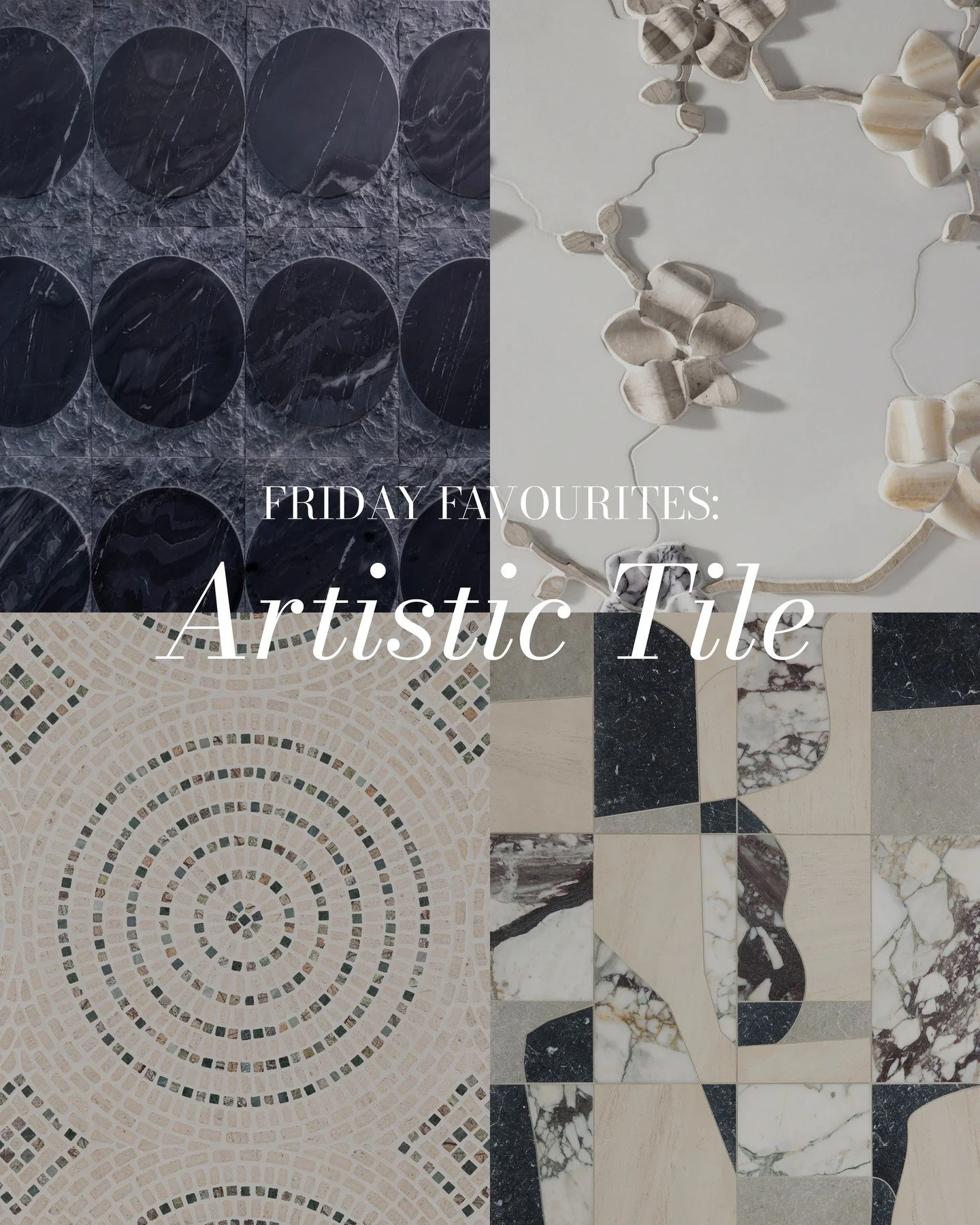 Designers love these tiles for a reason ✨⁠
⁠
These dimensional tiles from @artistic_tile bring subtle architectural texture that instantly elevates any space. ⁠
⁠
Eclipse Marble Dimensional Tiles⁠
Orchid Dimensional Marble &amp; Waterjet Mosaic⁠
Cres