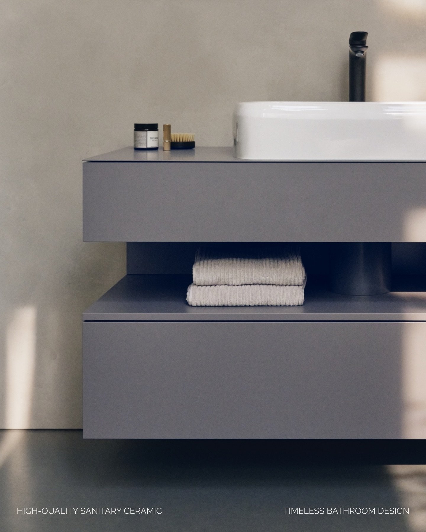 The best bathrooms are designed to last.

High-quality sanitary ceramic, timeless forms, and finishes that go far beyond white. From toilets to sinks, each one is crafted with longevity in mind.

Discover more options by booking an appointment at the