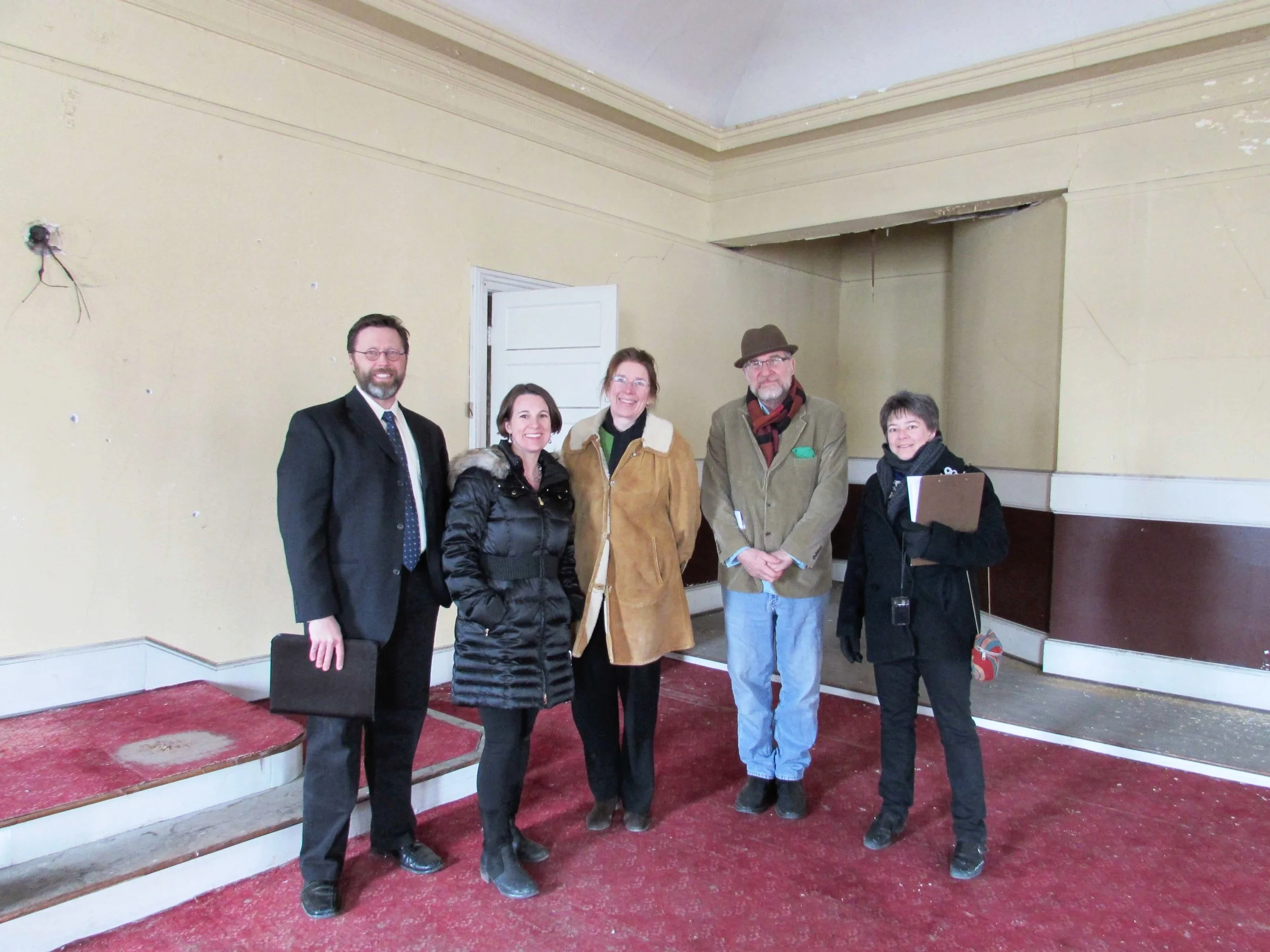 Otto Schwarz, Erin Tobin, Barbara Sussman, Gary Sussman & Liza Rodriguez