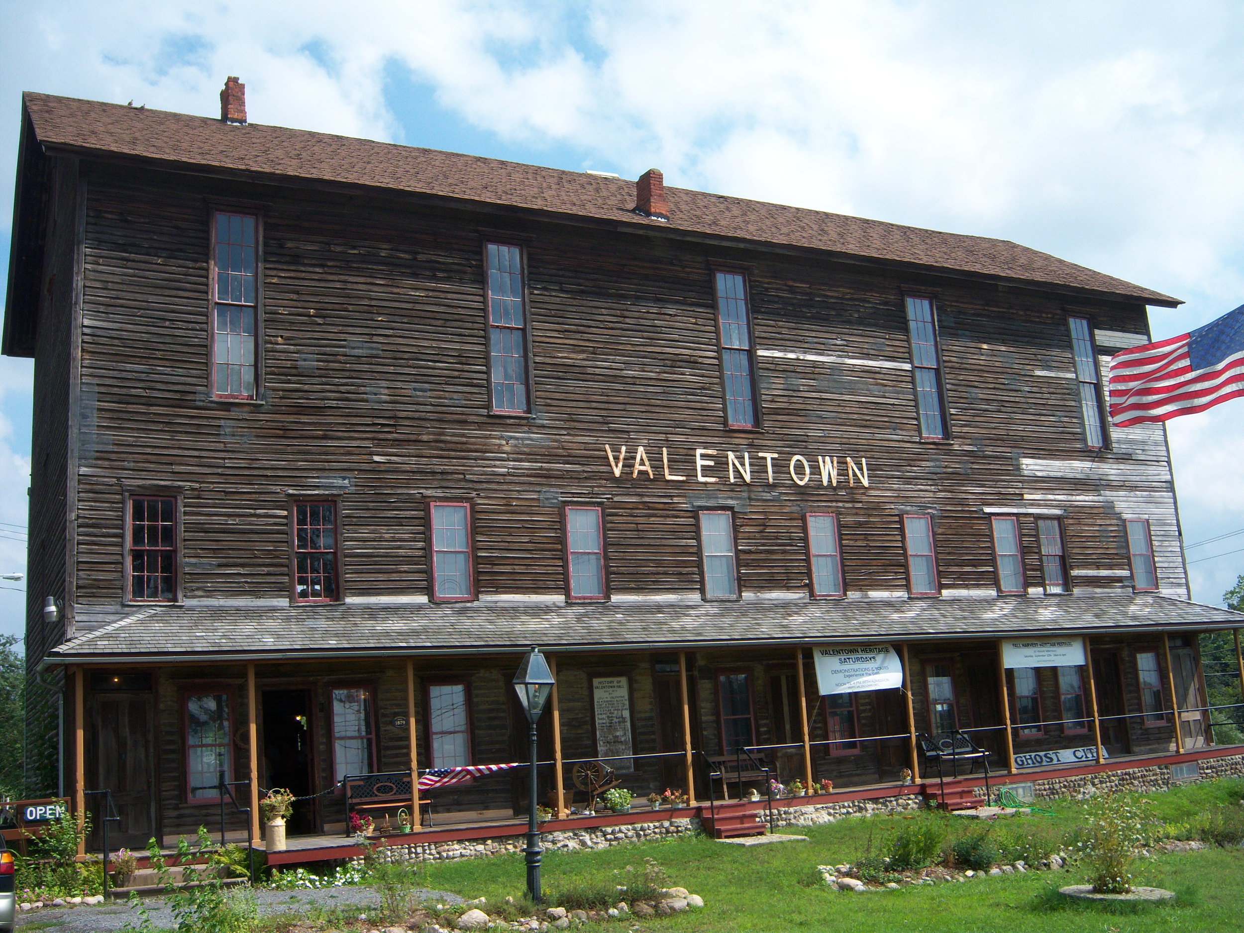 Victor Historical Society, Valentown Hall