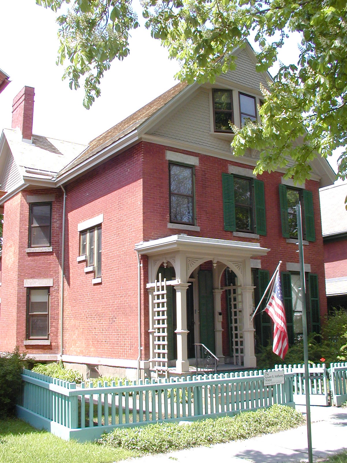 Historic Sites Relating to Women’s Suffrage in Central New York (Susan B. Anthony House)