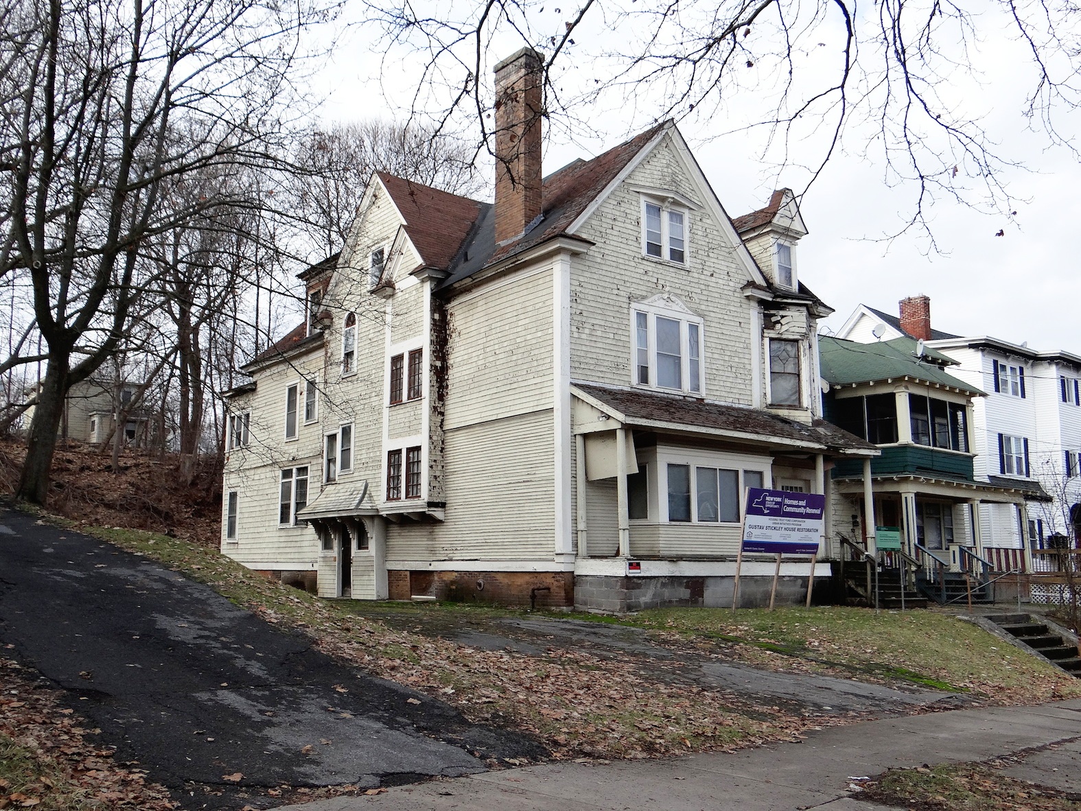 The Gustav Stickley House in Syracuse