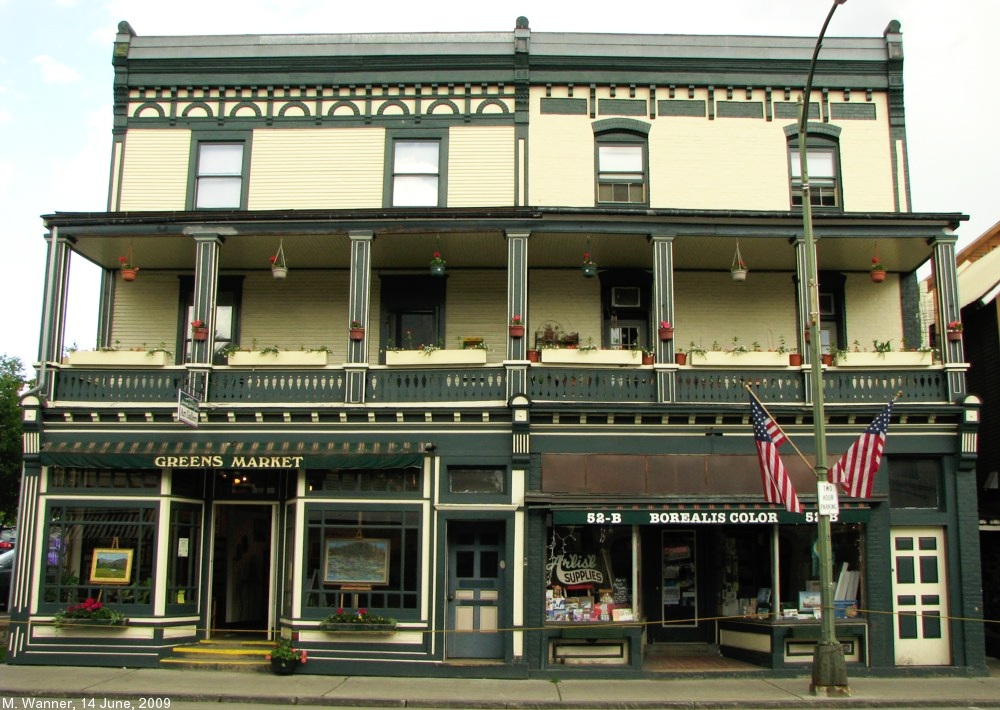 Historic Saranac Lake, Saranac Lake, Berkeley Square Historic District