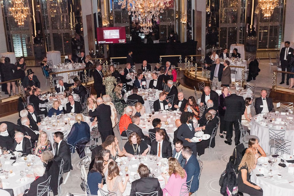 Dinner inside the Rainbow Room