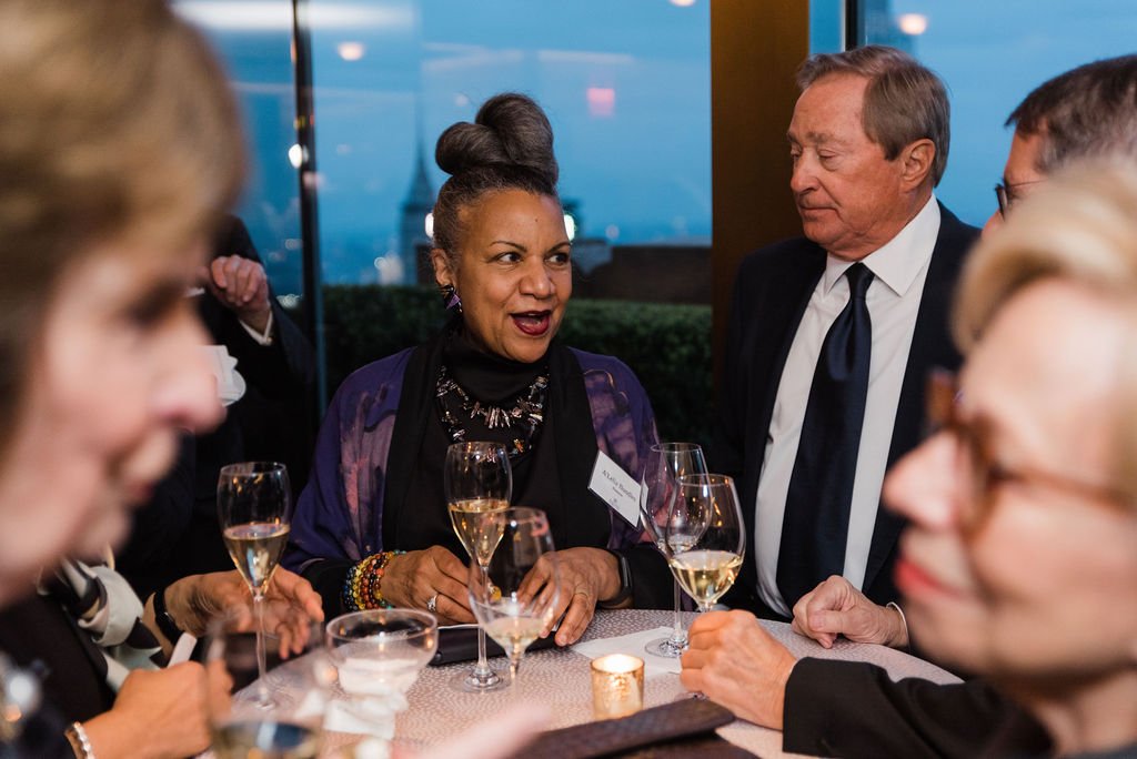 A'Lelia Bundles during reception