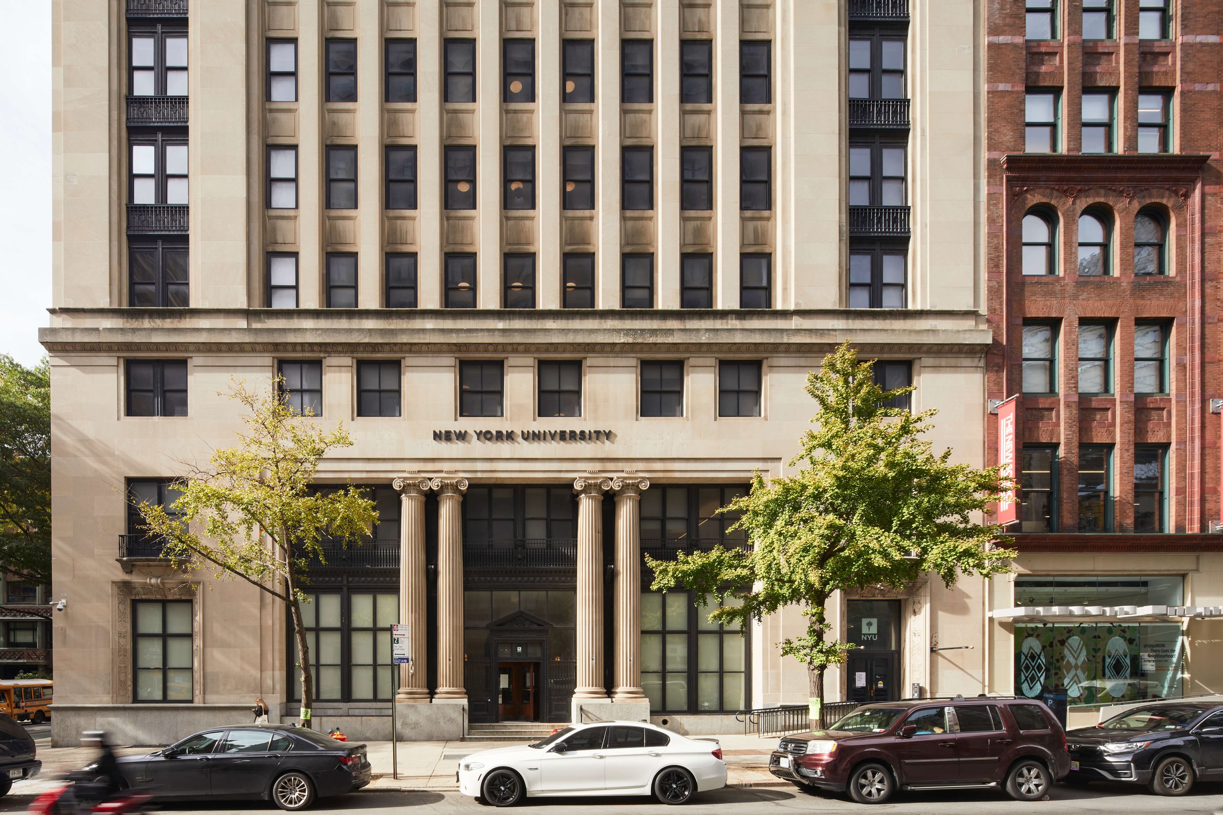  60-62 Fifth Avenue. This 8-story National Registers of Historic Places-listed building was constructed as the headquarters of the prominent publishers Macmillan Co. in 1923-24 by the preeminent architectural firms of Carrere &amp; Hastings and Shrev