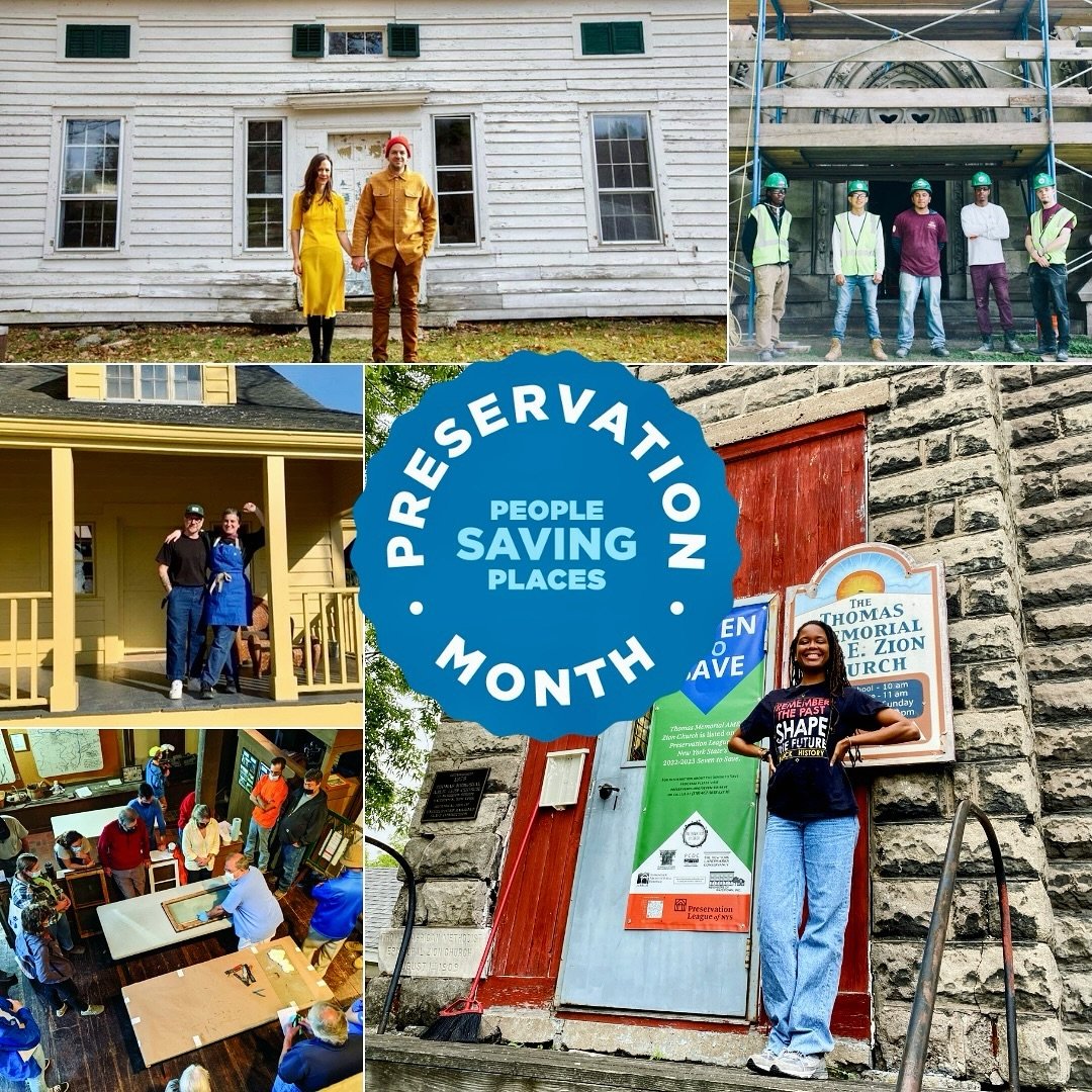 May is National Preservation Month, and following @savingplaces lead, we&rsquo;ll also be celebrating &ldquo;People Saving Places&rdquo; to mark the occasion! Visit the link in bio to meet the couple inspiring countless others to rescue #CheapOldHous