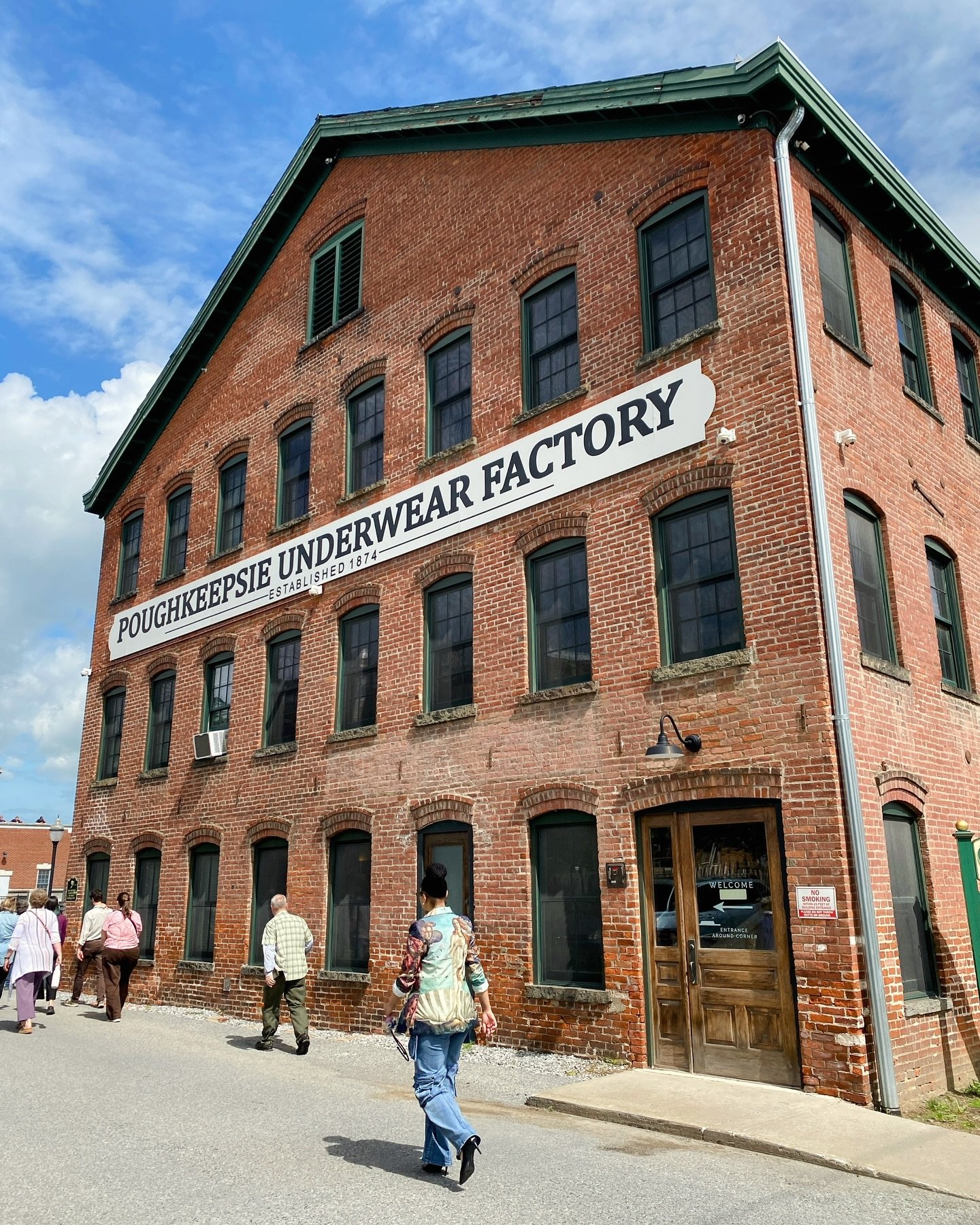 While we were in Poughkeepsie for the NY Statewide Preservation Conference, we had a chance to revisit a past Excellence Award winner &mdash; the Poughkeepsie Underwear Factory. The 1874 building was a former underwear manufacturing site, but by the 