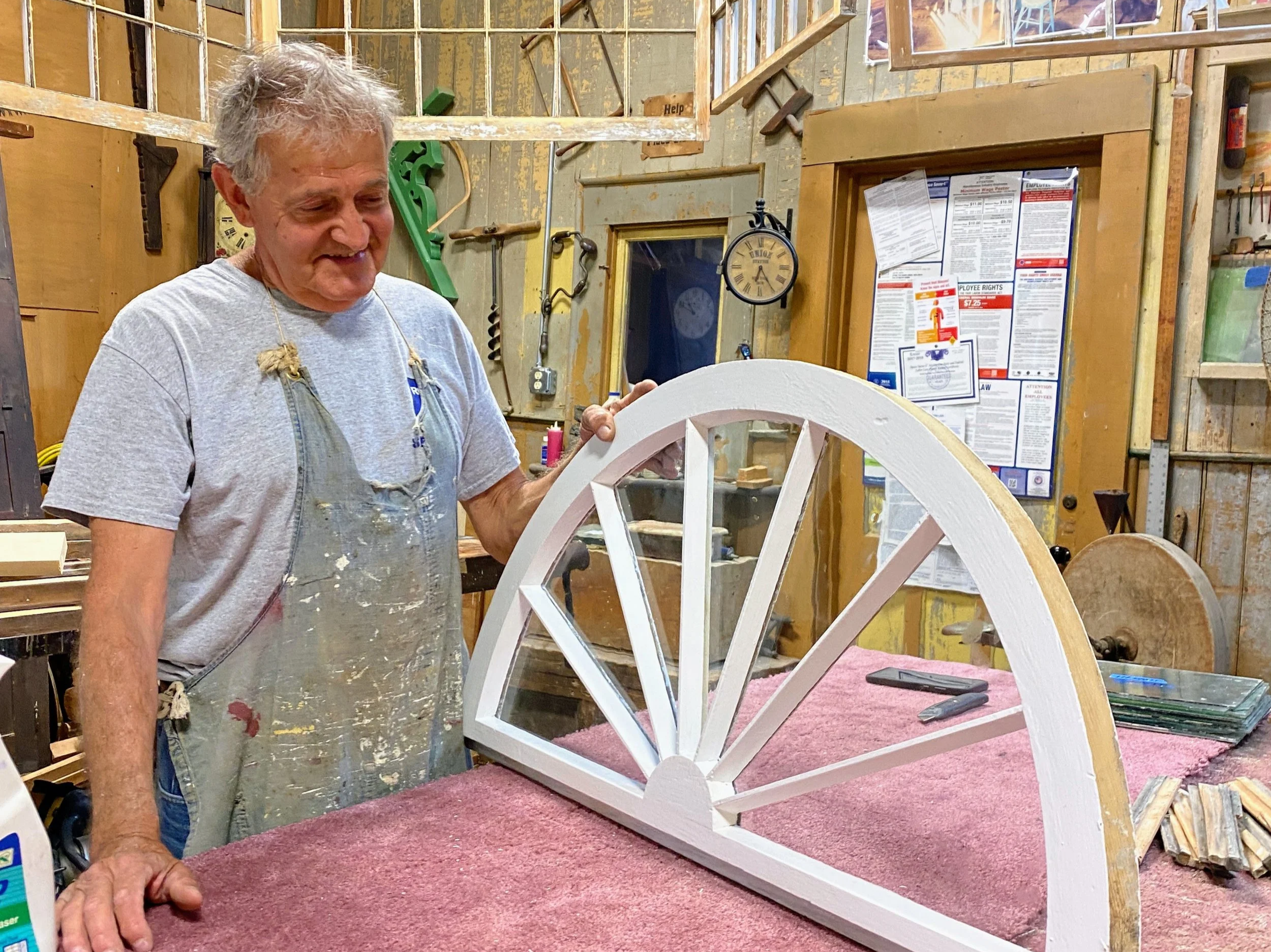 Restored Windows Return to Conservancy Hall