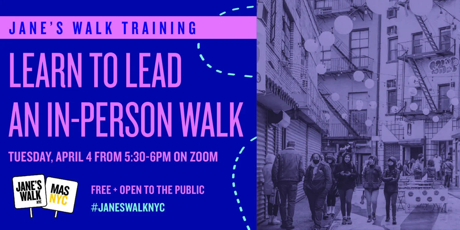 Walk In Leads Learn to Lead an In-Person Jane’s Walk — Preservation League of NYS