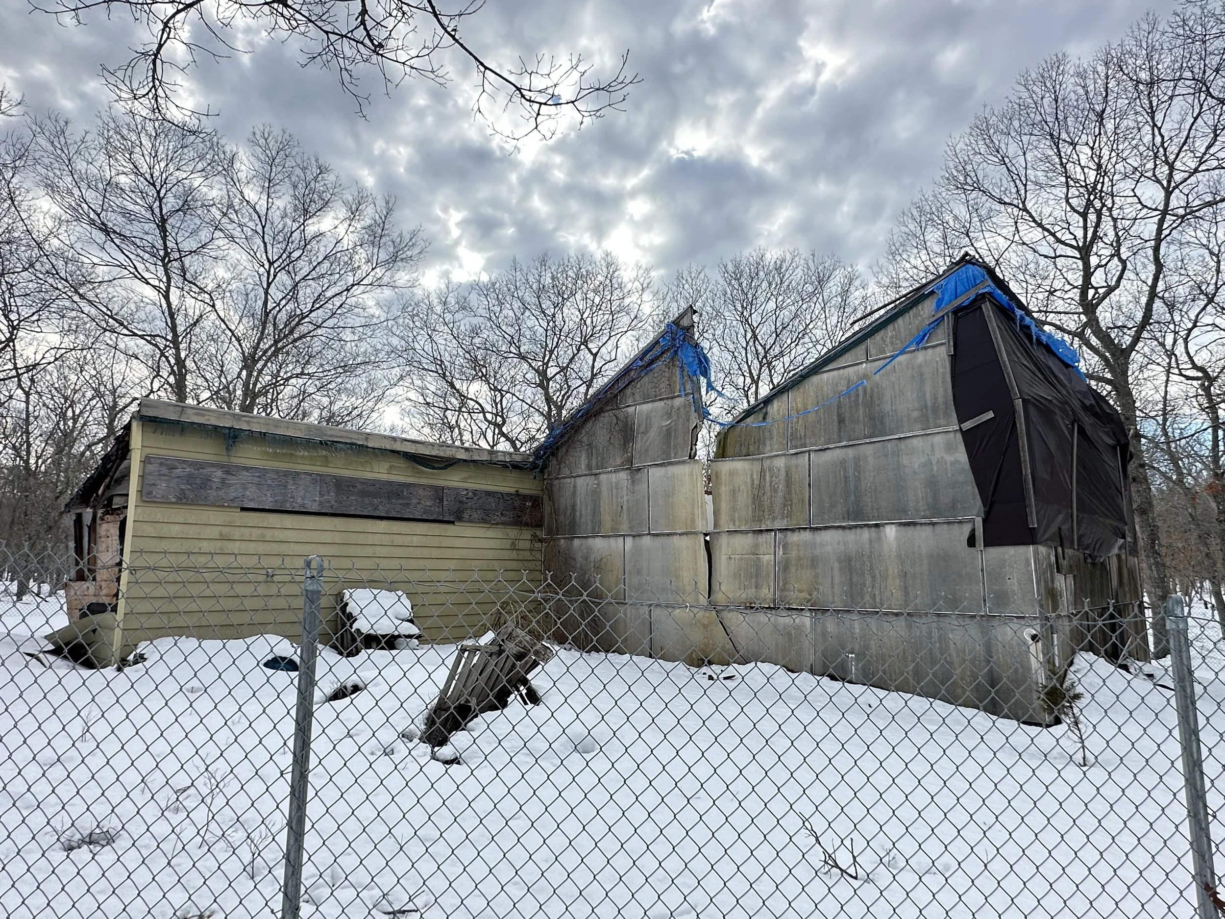 Brooks-Park Arts and Nature Center Reports Collapse of Historic James Brooks Studio Following Winter Blizzard