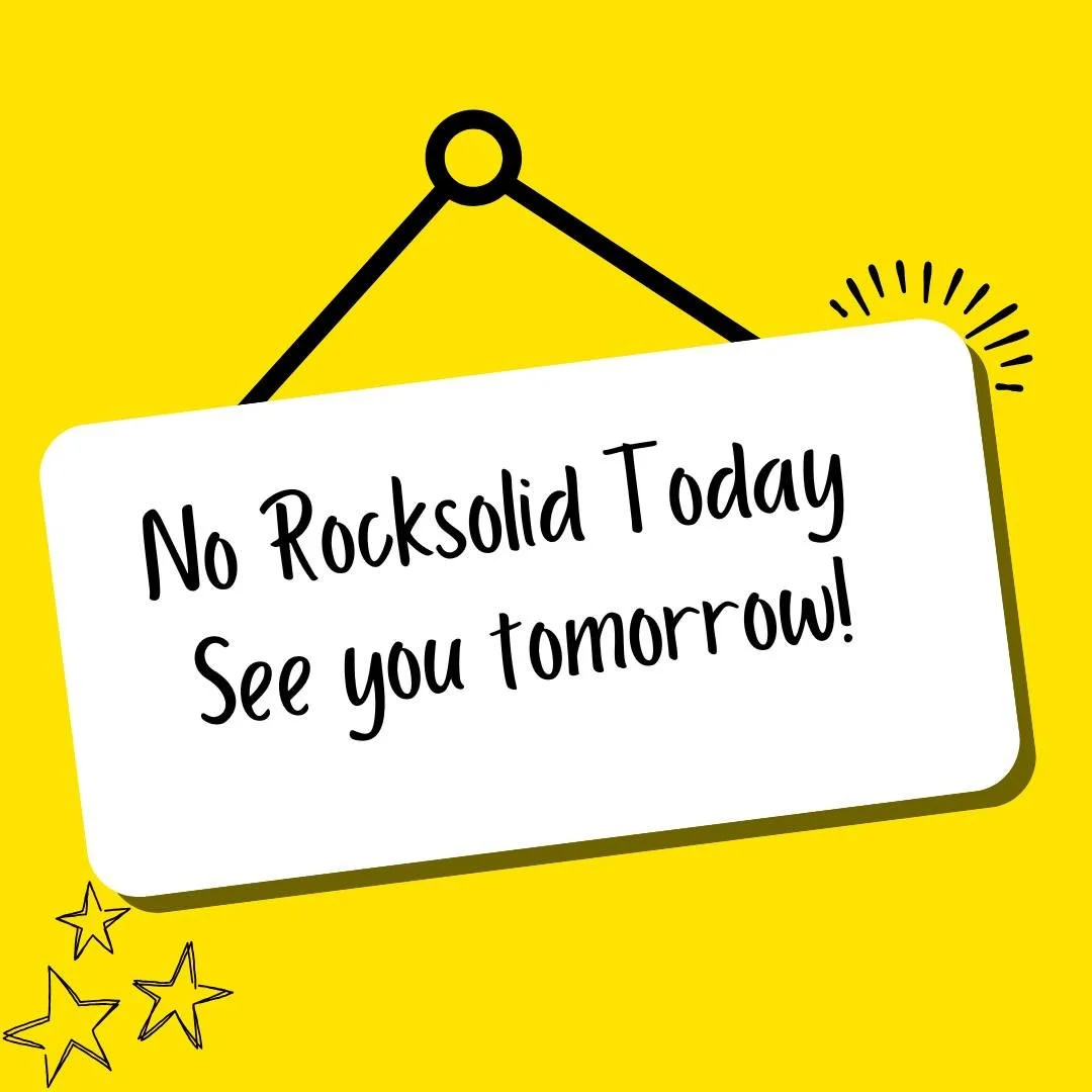 Following the Battle Ground School District Schedule, Rocksolid is closed today to honor Martin Luther Kind Jr. Day!