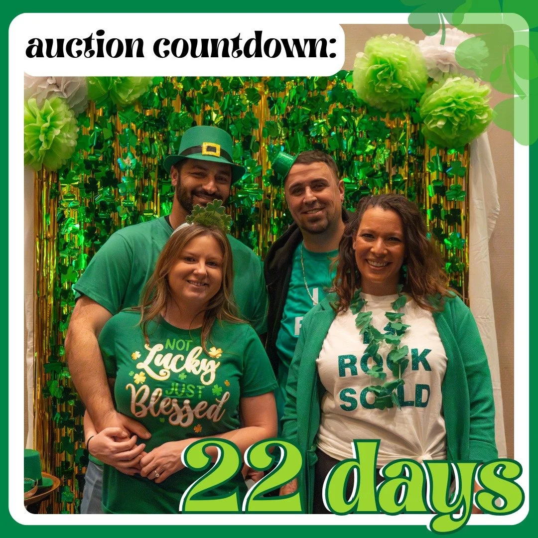 That's right! Just 22 days away from the luckiest night of the year! 

Get your tickets while you can - https://rocksolid-teen.ejoinme.org/Home26