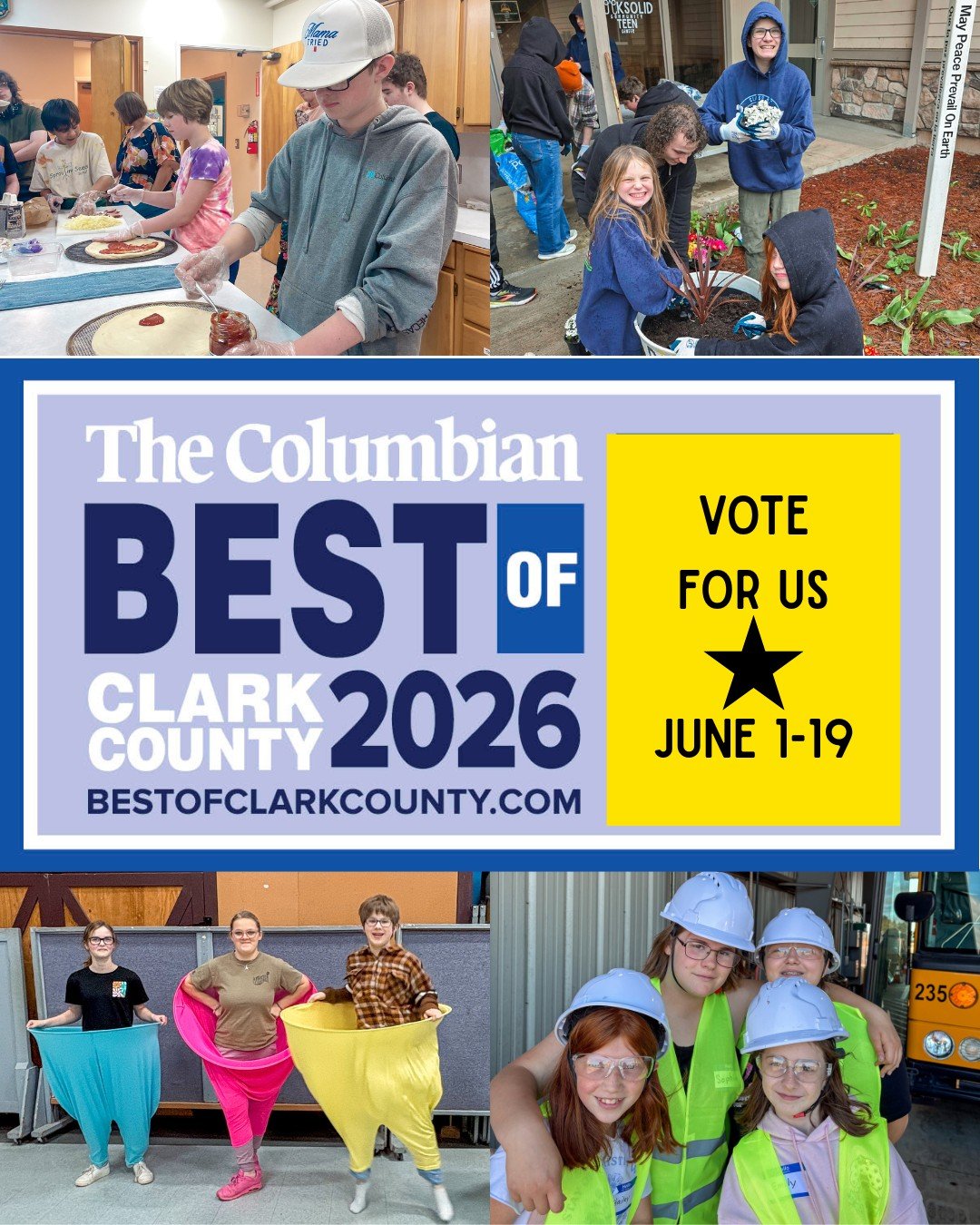 We're thrilled to announce that Rocksolid Community Teen Center is a finalist for Best of Clark County 2026! 🎉 Your vote can spark a wave of positive change, empowering local teens to reach their full potential through mentorship and connection. Cas