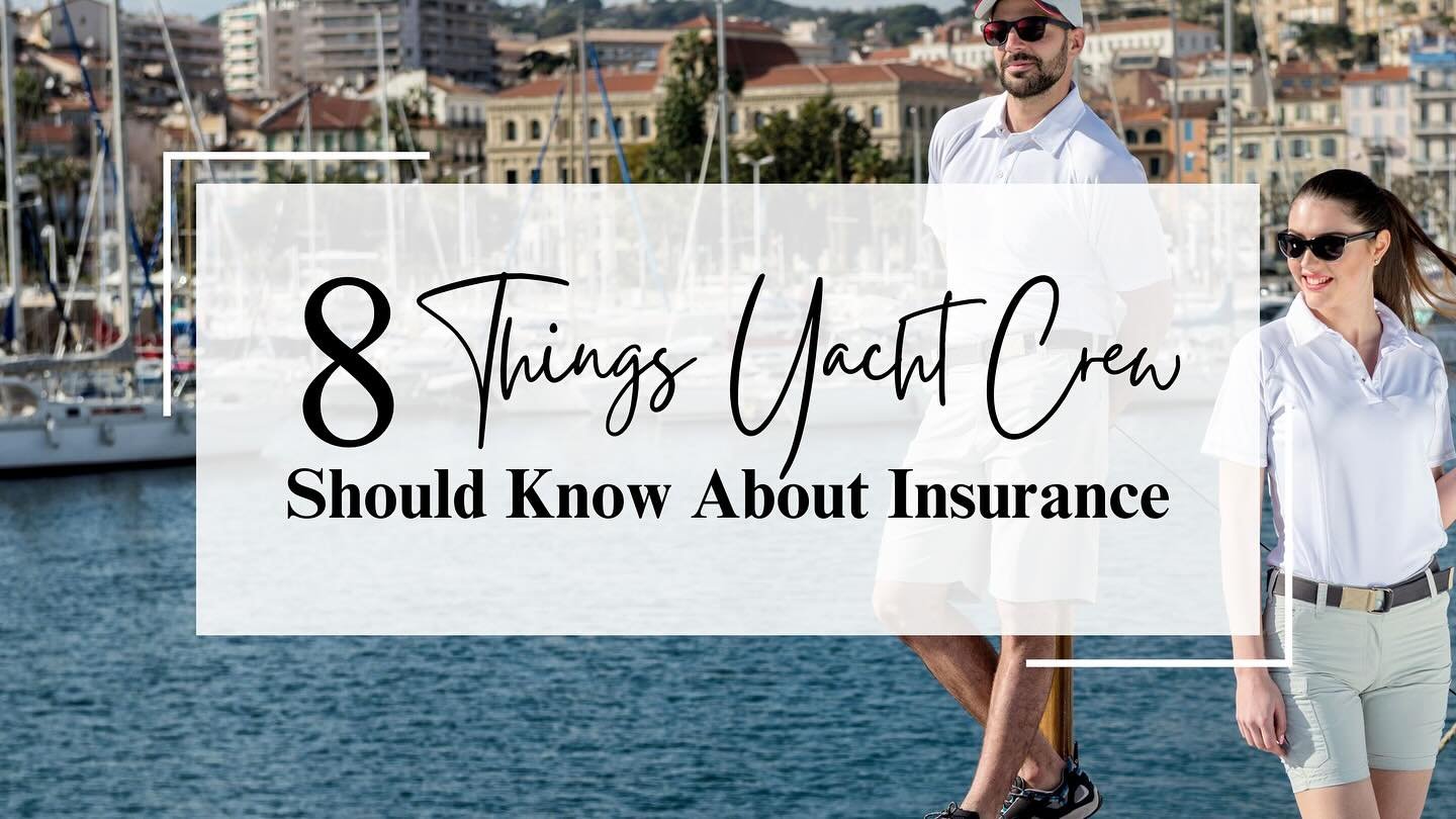 As a former yacht crew member with over 15 years at sea, I know how frustrating, challenging, and daunting the topic of insurance can be.  This is why I have partnered with Melanie Langley, a maritime insurance broker at @moore_dixon well-known for i