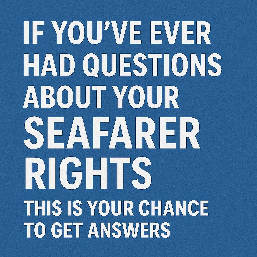 I&rsquo;m recording an upcoming @yachtinginternationalradio Uncensored podcast episode with a maritime lawyer who&rsquo;s not only a former seafarer, but also specializes in harassment, sexual assault, and crew injuries, and anything related to marit
