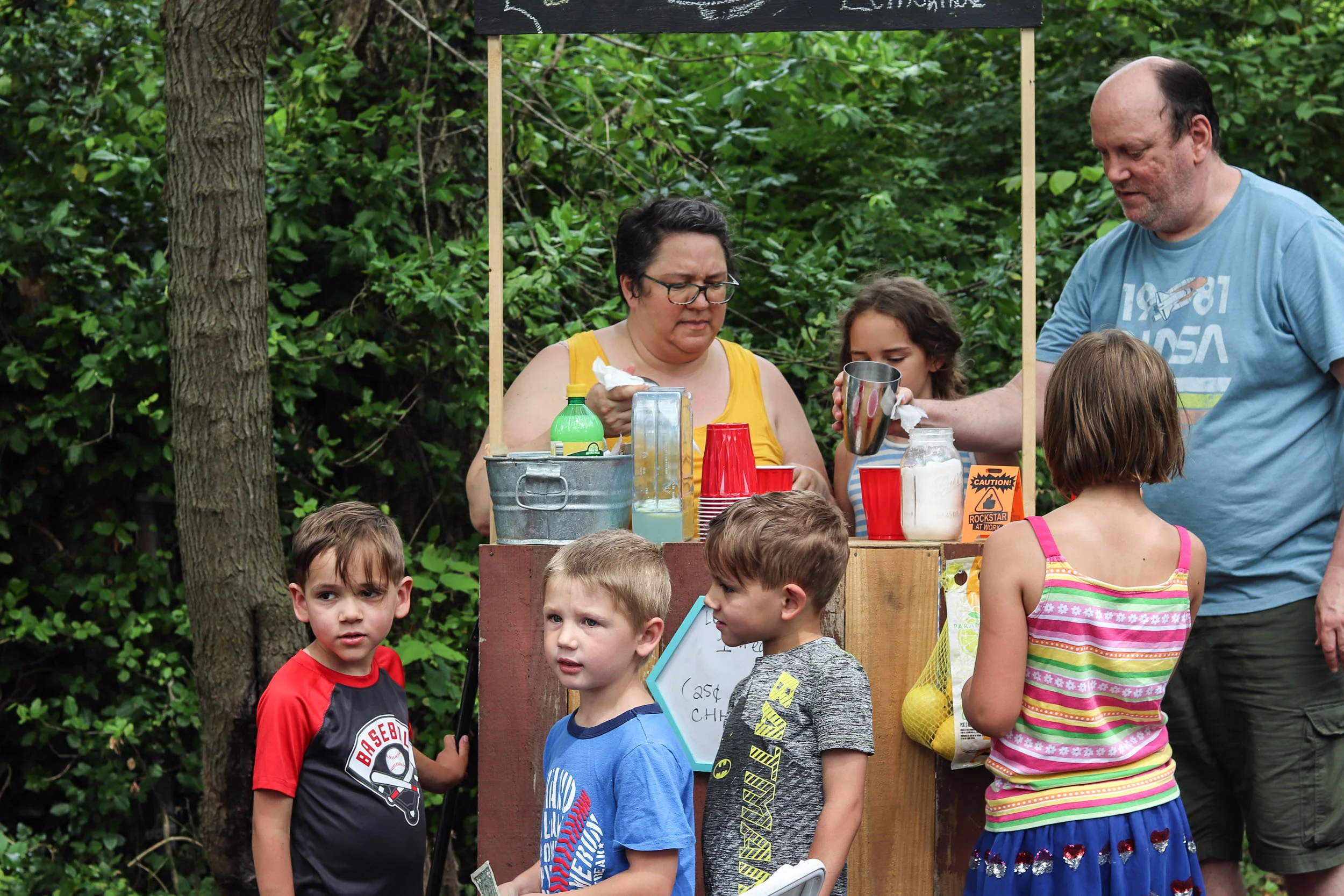 The lemonade stand