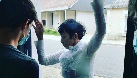 Crossroads series at Judson Church. Featuring:  Anabella Lenzu, Amanda Loulaki, Yoshiko Chuma with Emily Pope, Sarah Skaggs, and Ginger Dolden  