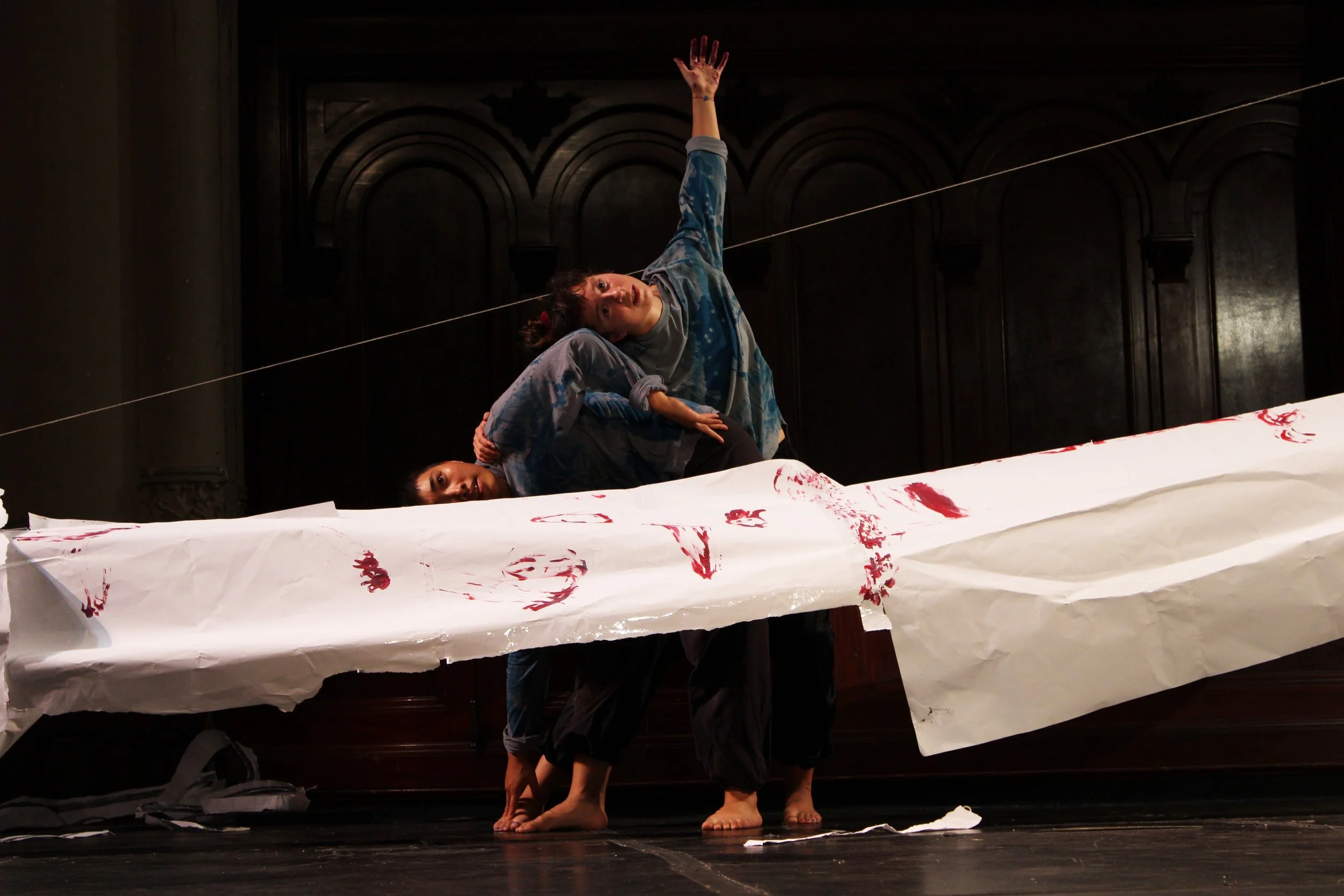 Crossroads series at Judson Church. November 1, 2022. Guest curator: Dani Cole. Artists featured: Marisa Tornello and Shara Lunon/Tarellian; Shannon Yu and Sarah Zucchero/SHA Creative Outlet  