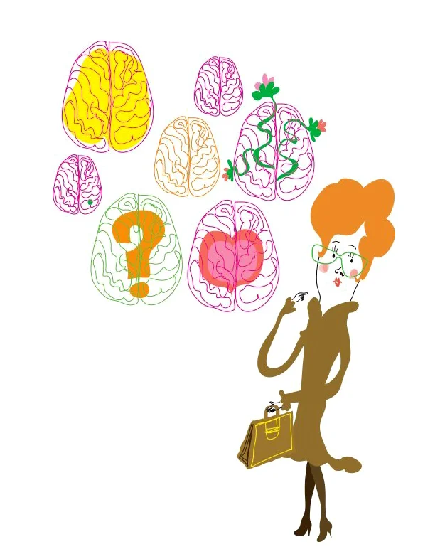 Illustration Personal development / employer branding
