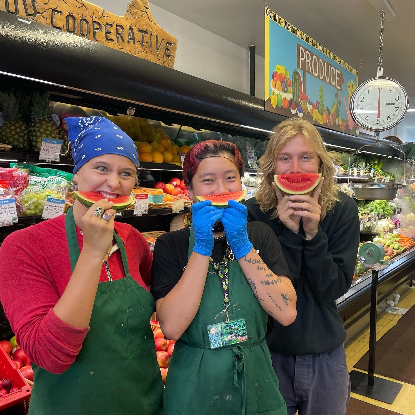 Nothing says SUMMER quite like fresh yummy produce! 

🍉🥒🥬🌽🍅🍑🍓🍉🥕

Red Seedless Mini Watermelon: .99/lb ; was: $1.99
&quot;Golden Sweet&quot; Apricots: $2.99/lb ; was: $3.99
Peaches: $3.99/lb ; was: $5.99
Red Slicer Tomatoes: $3.39/lb
Assorted