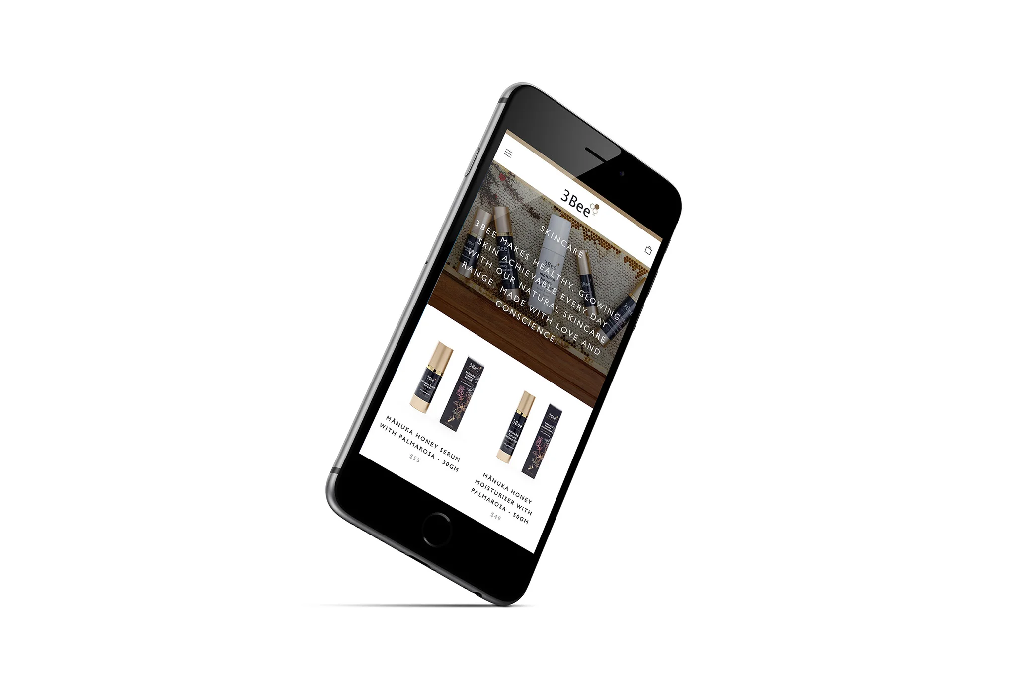 3Bee website