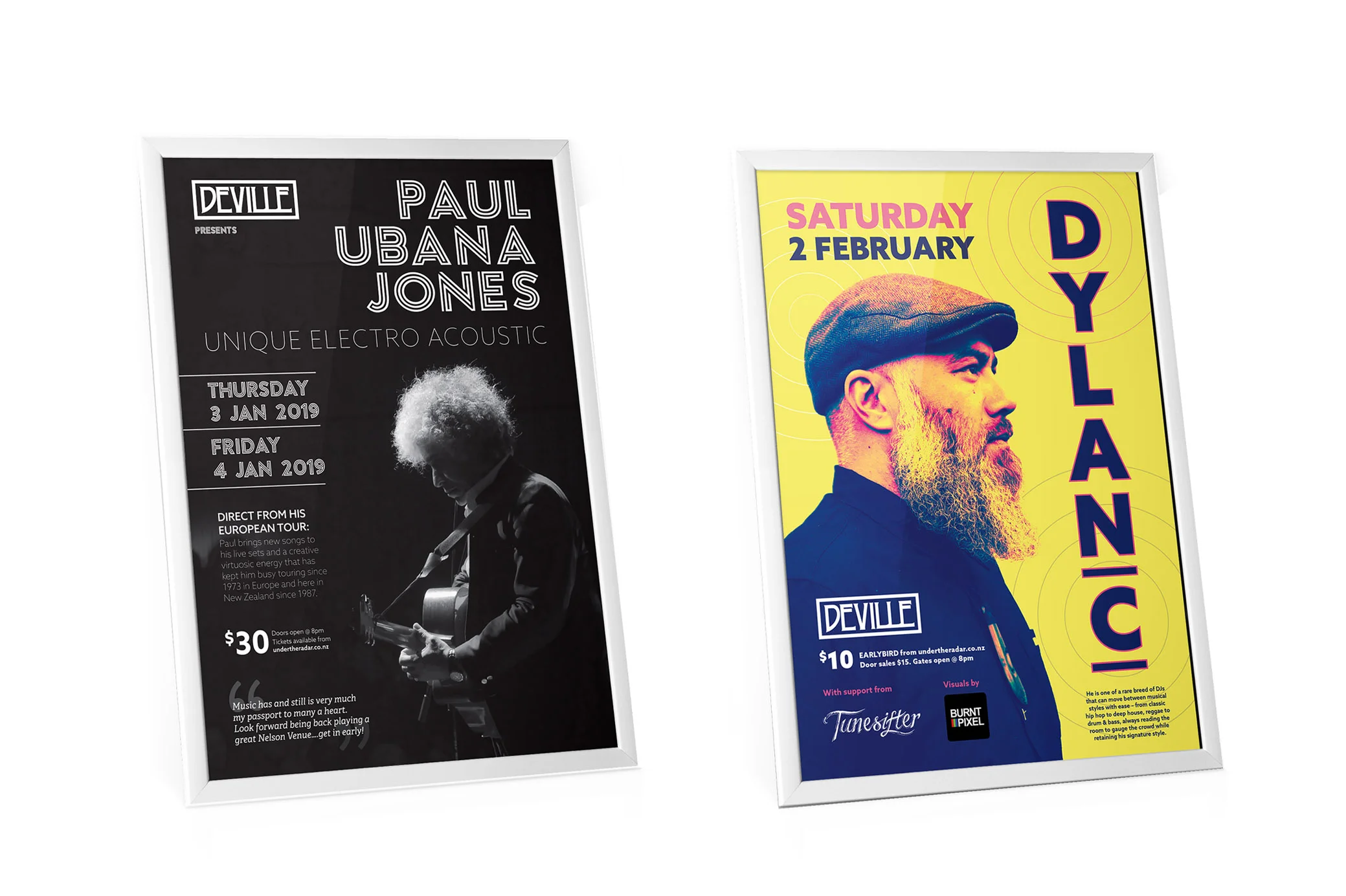 Poster design for Deville Cafe