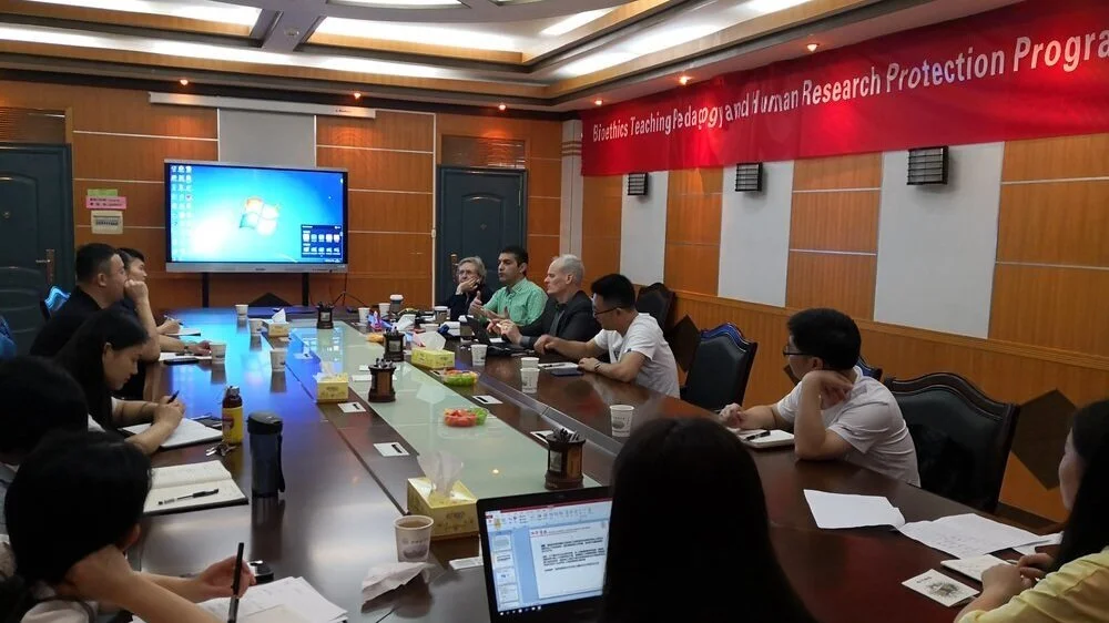 Research Ethics Training The Research Ethics Program, led by Yale School of Public Health faculty Kaveh Khoshnood, is a five-year program funded by the NIH Fogarty International Center. This program seeks to develop a Master’s level bioethics program, a Bioethics Institute, and a Human Research Protections Program (HRPP) at Central South University in Changsha, China.