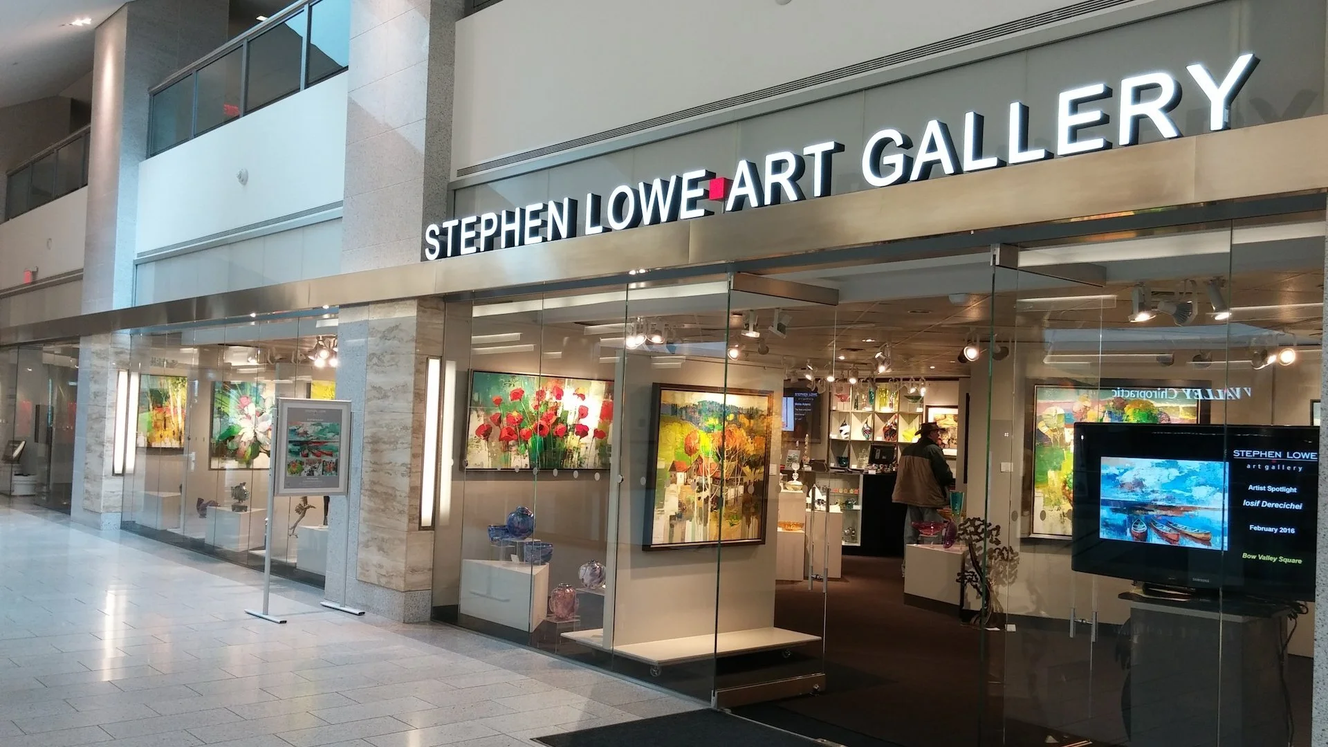  The Stephen Lowe Gallery in Calgary, Canada in 2020 