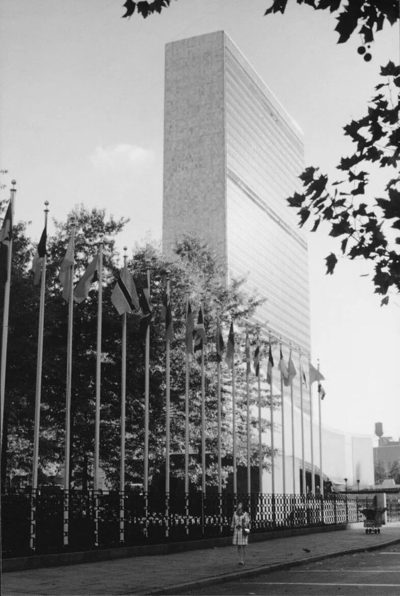  Stephen was invited by the United Nations to mount an exhibition at their New York headquarters in 1972 