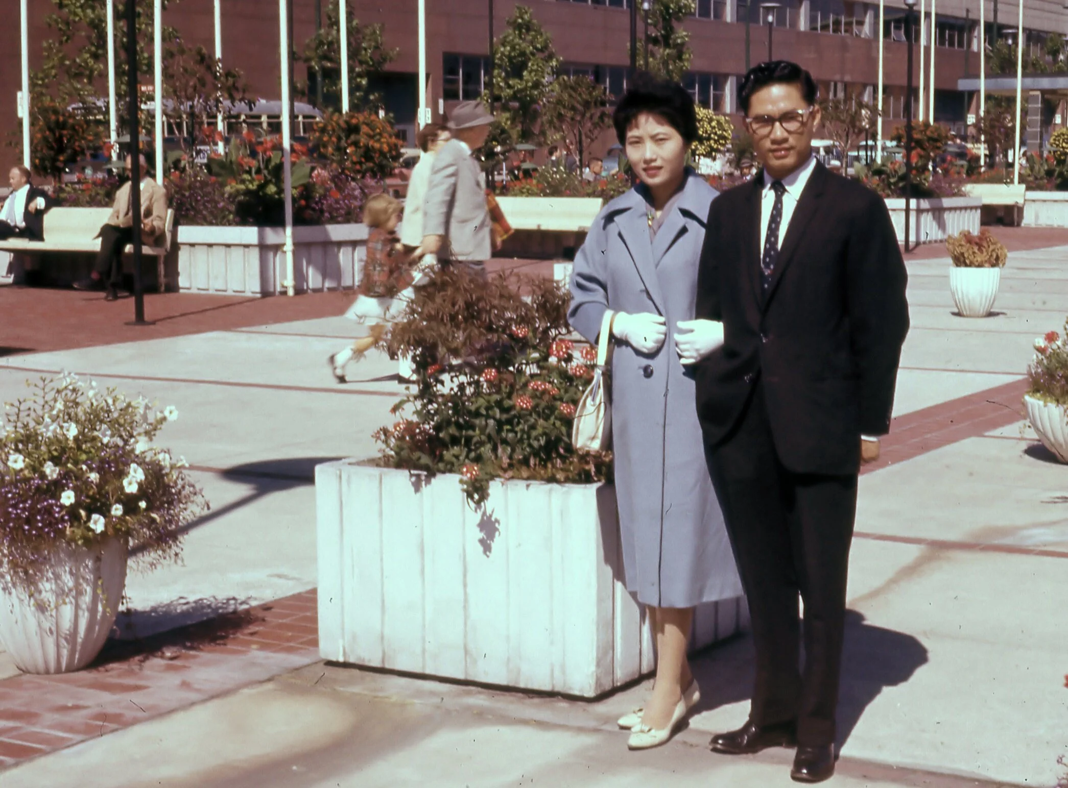  Stephen and Eunice in Hong Kong in 1960 