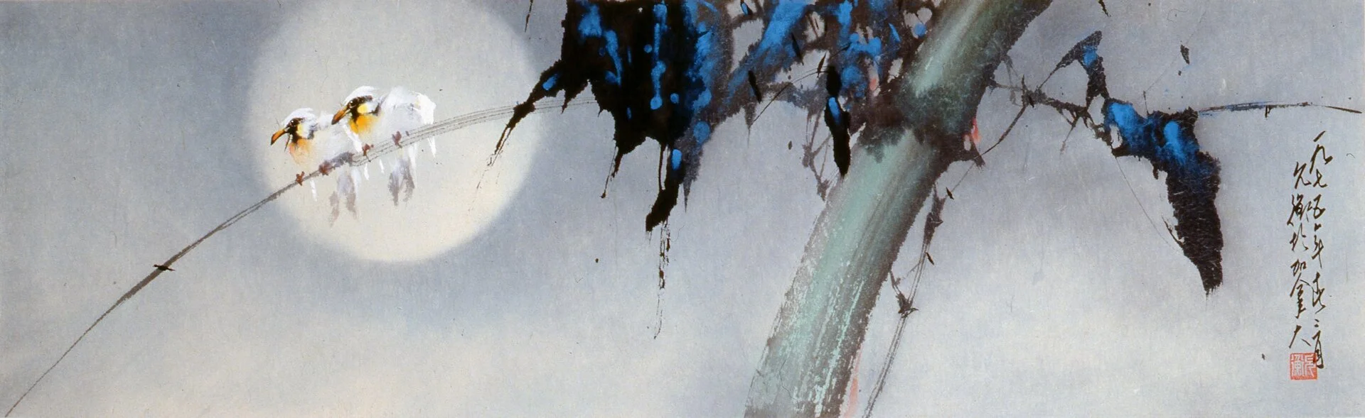  One of Stephen’s last paintings that was shown at his final show 