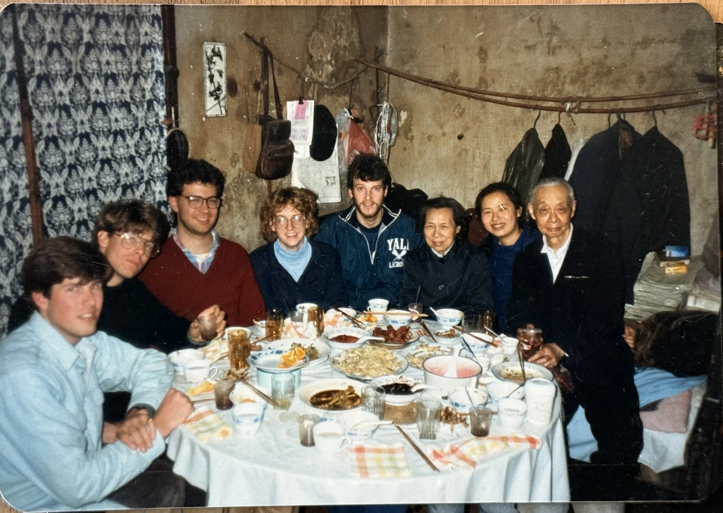 Dinner at Dr Liu’s - a tradition enjoyed by all Changsha-based teachers for decades