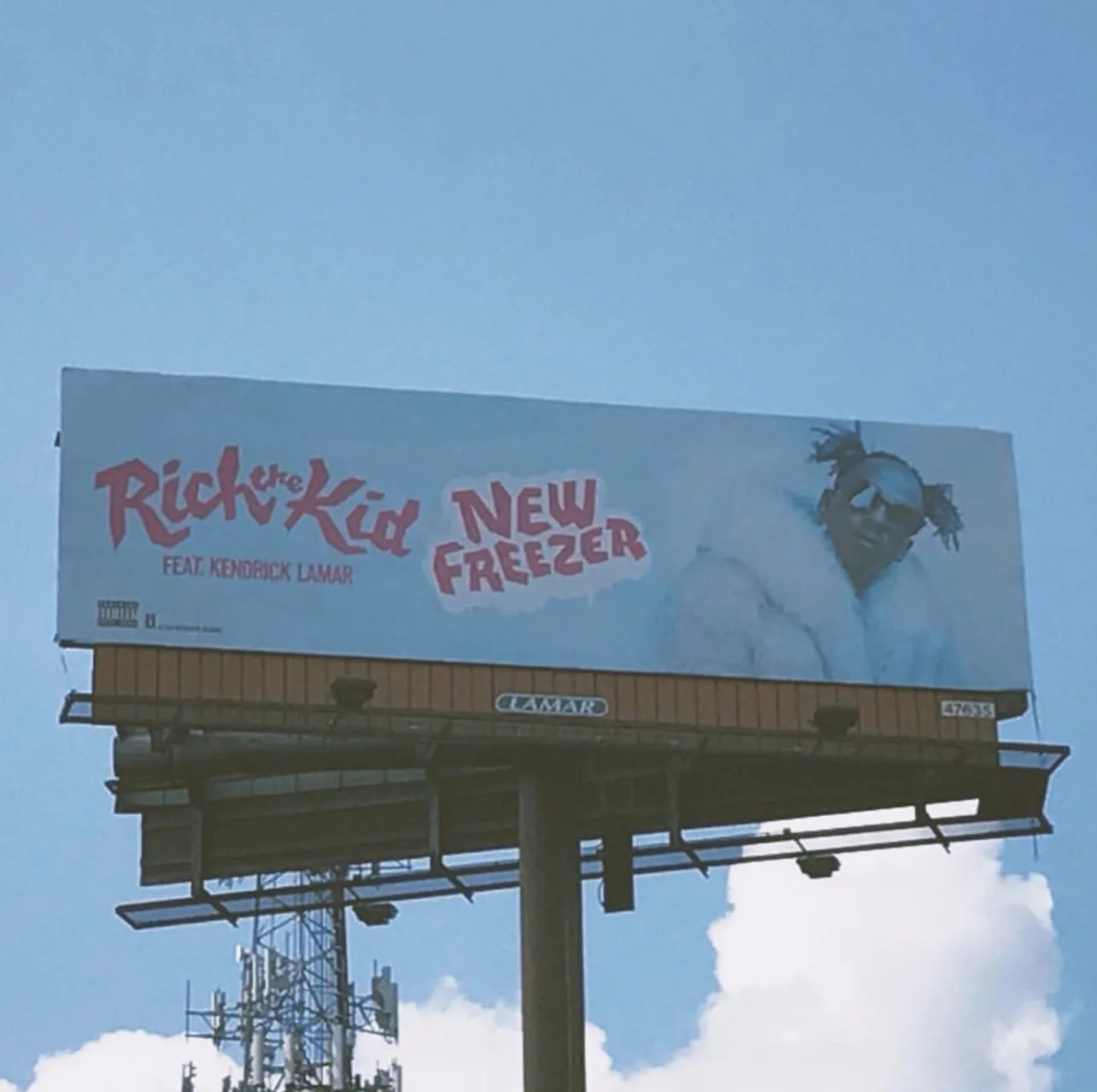 Rich The Kid billboard by me