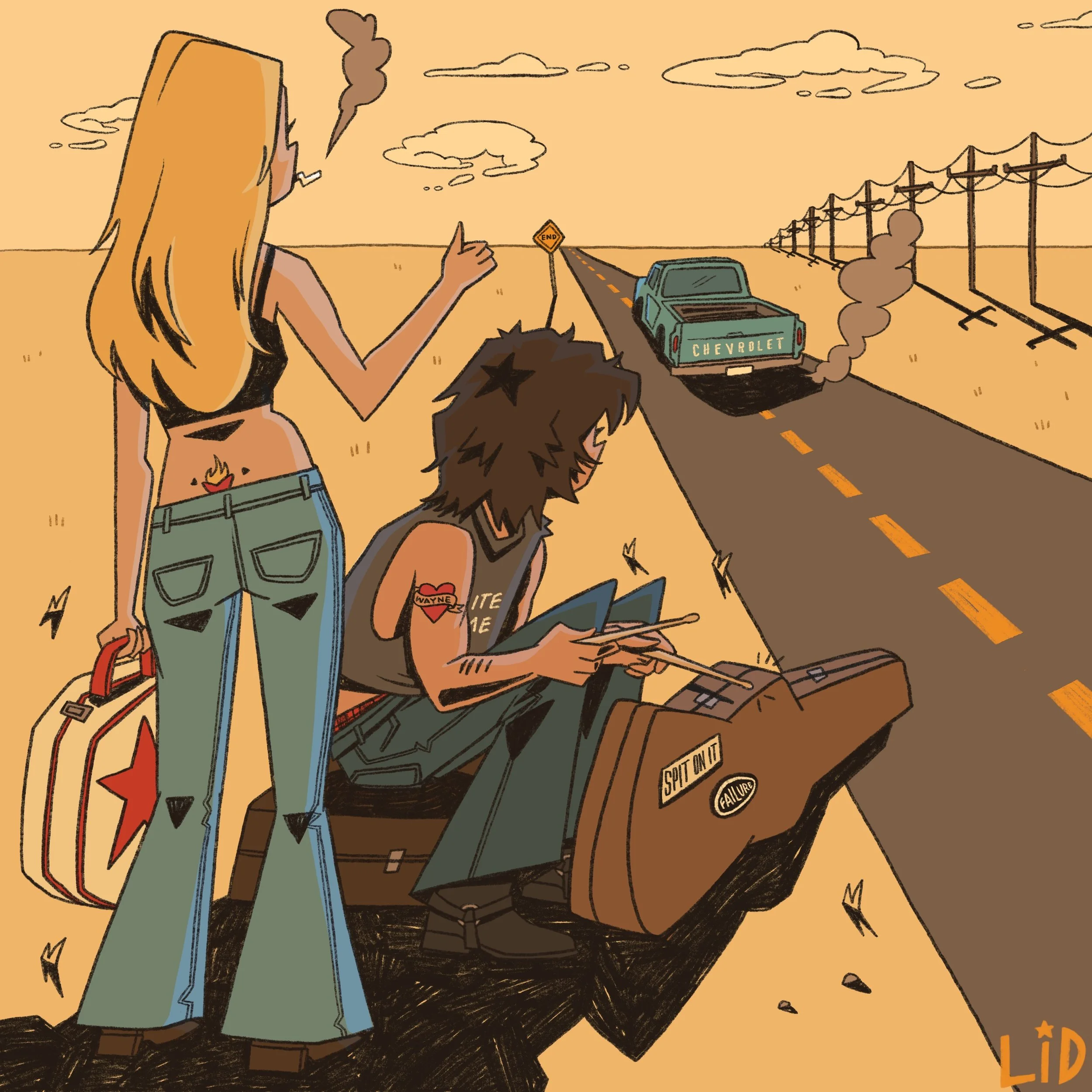 hey mister where ya headed? print