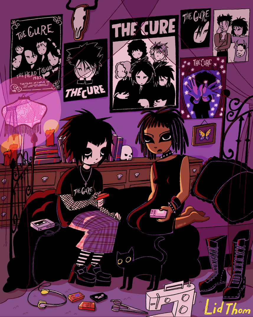 Fangirls: The Cure Print