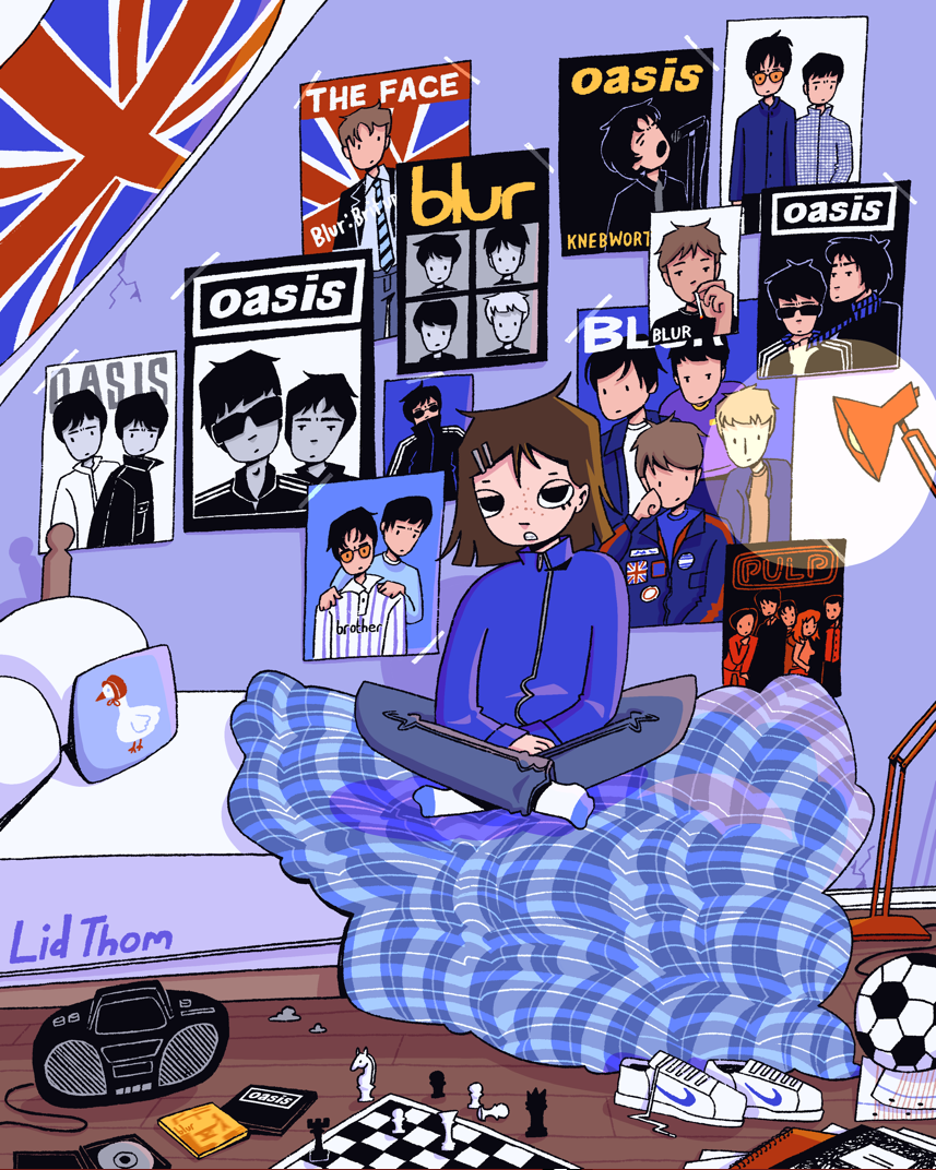 Fangirl: Britpop Print