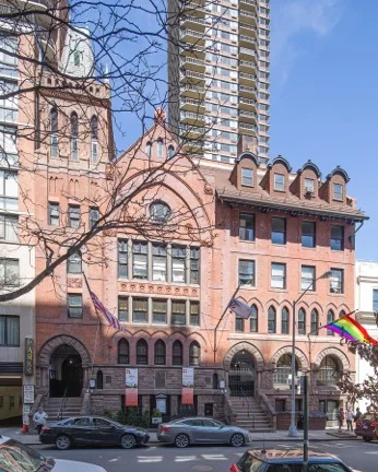 Jan Hus Presbyterian Church, built 1888. Architect R. H. Robertson. Photo credit: Trix Rosen Photographer Ltd / Friends of the UES Historic Districts.