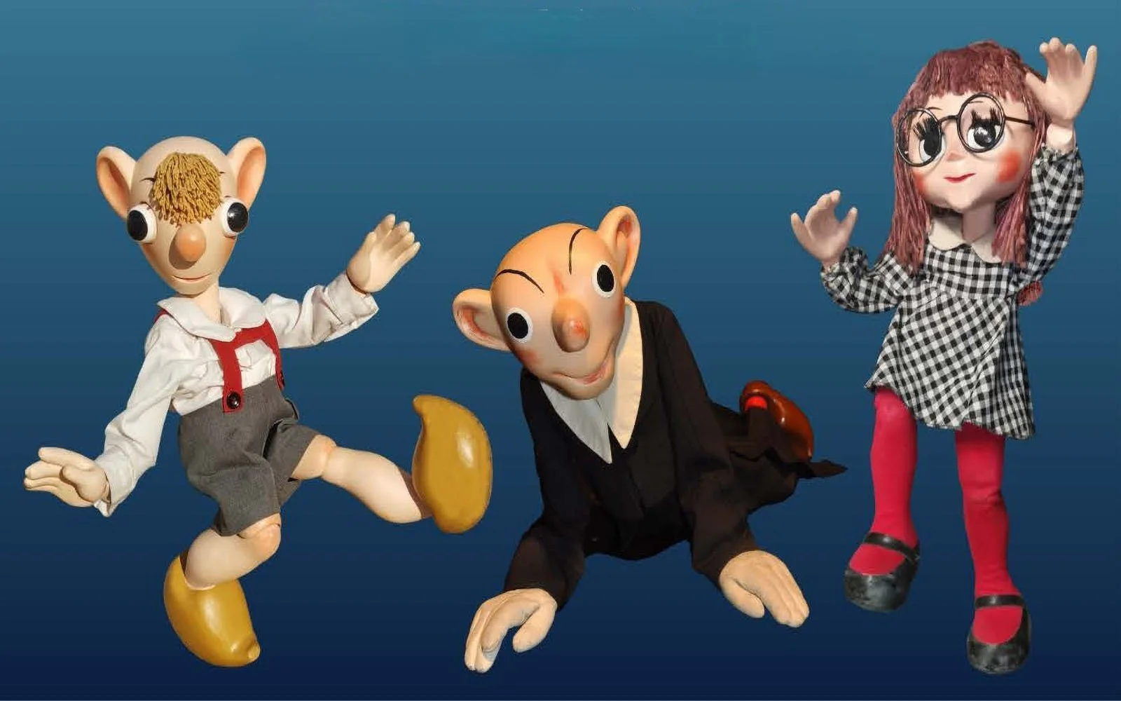 Fun with Spejbl, Hurvinek, and Manicka