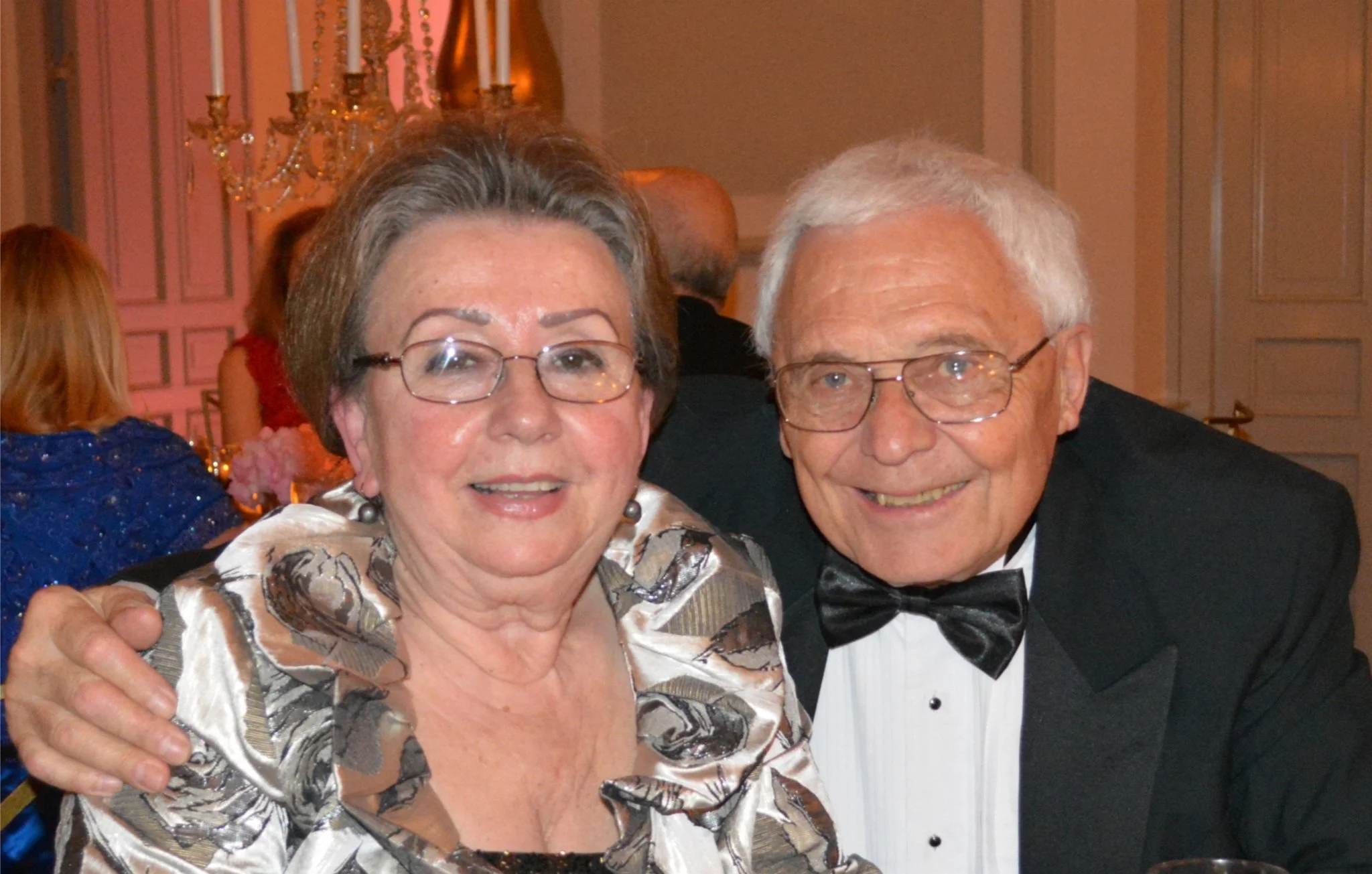 Professor Vlado Simko with his wife.