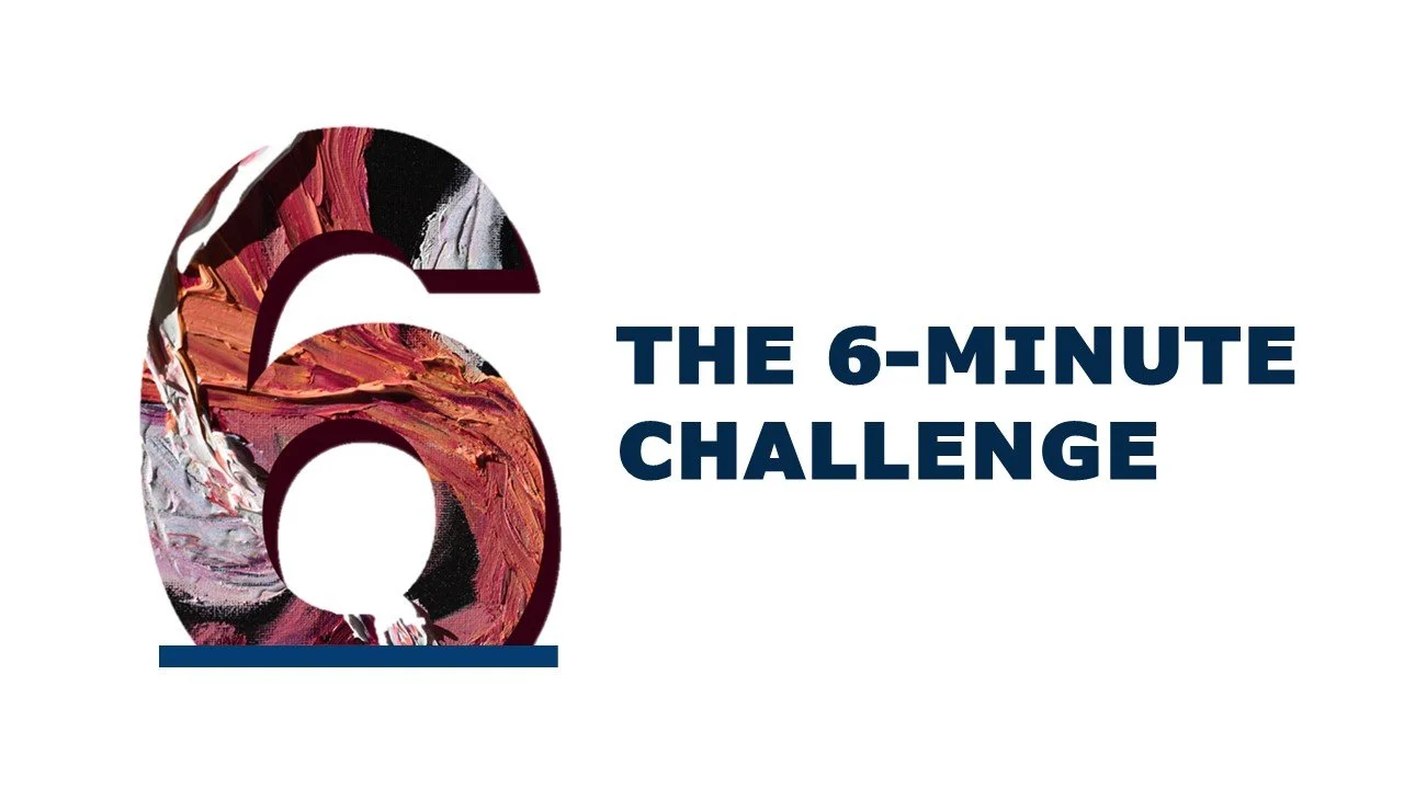 Illustrative for the event 6-Minute Challenge.