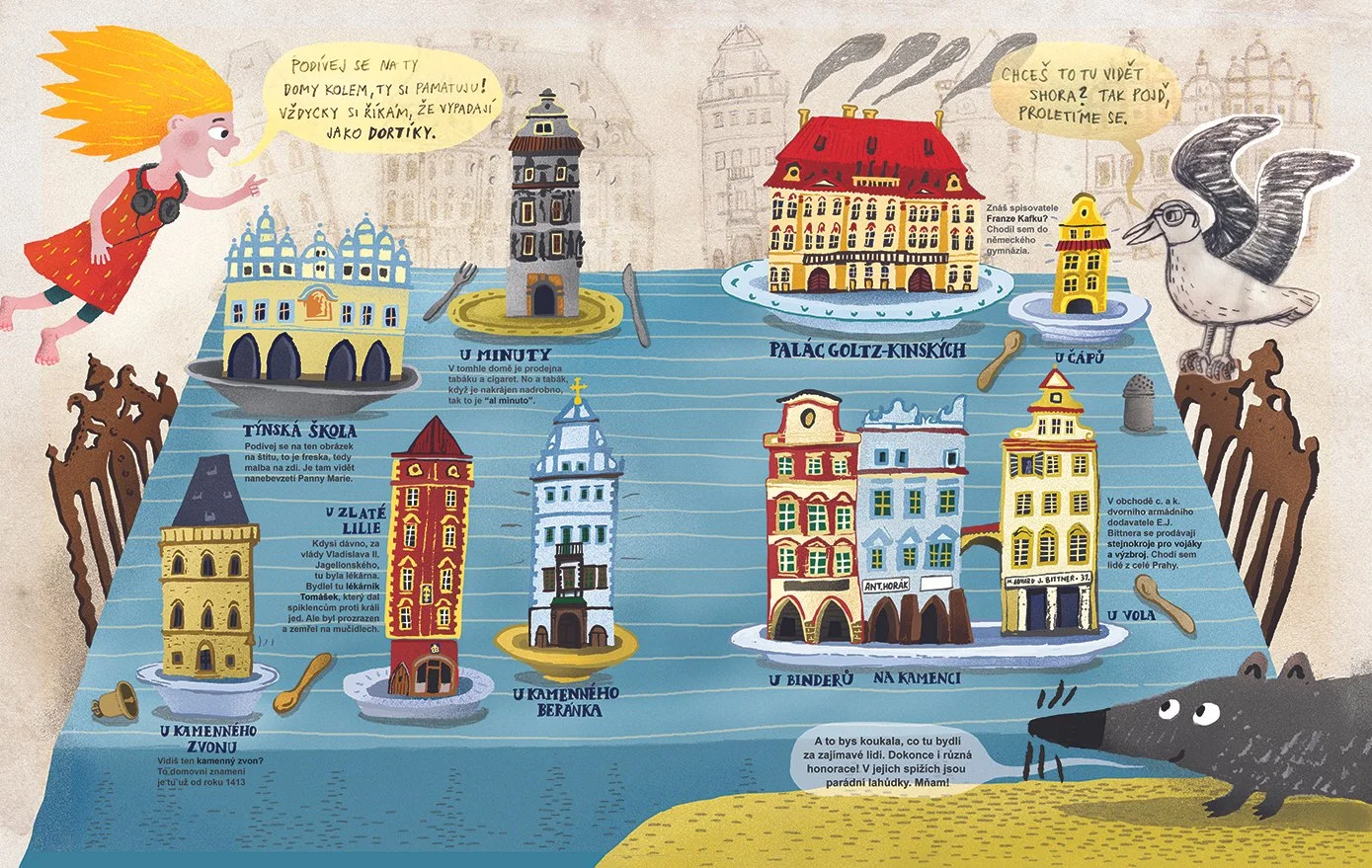 Discovering Vaclav Havel &amp; Prague with Illustrator Sylva Francova