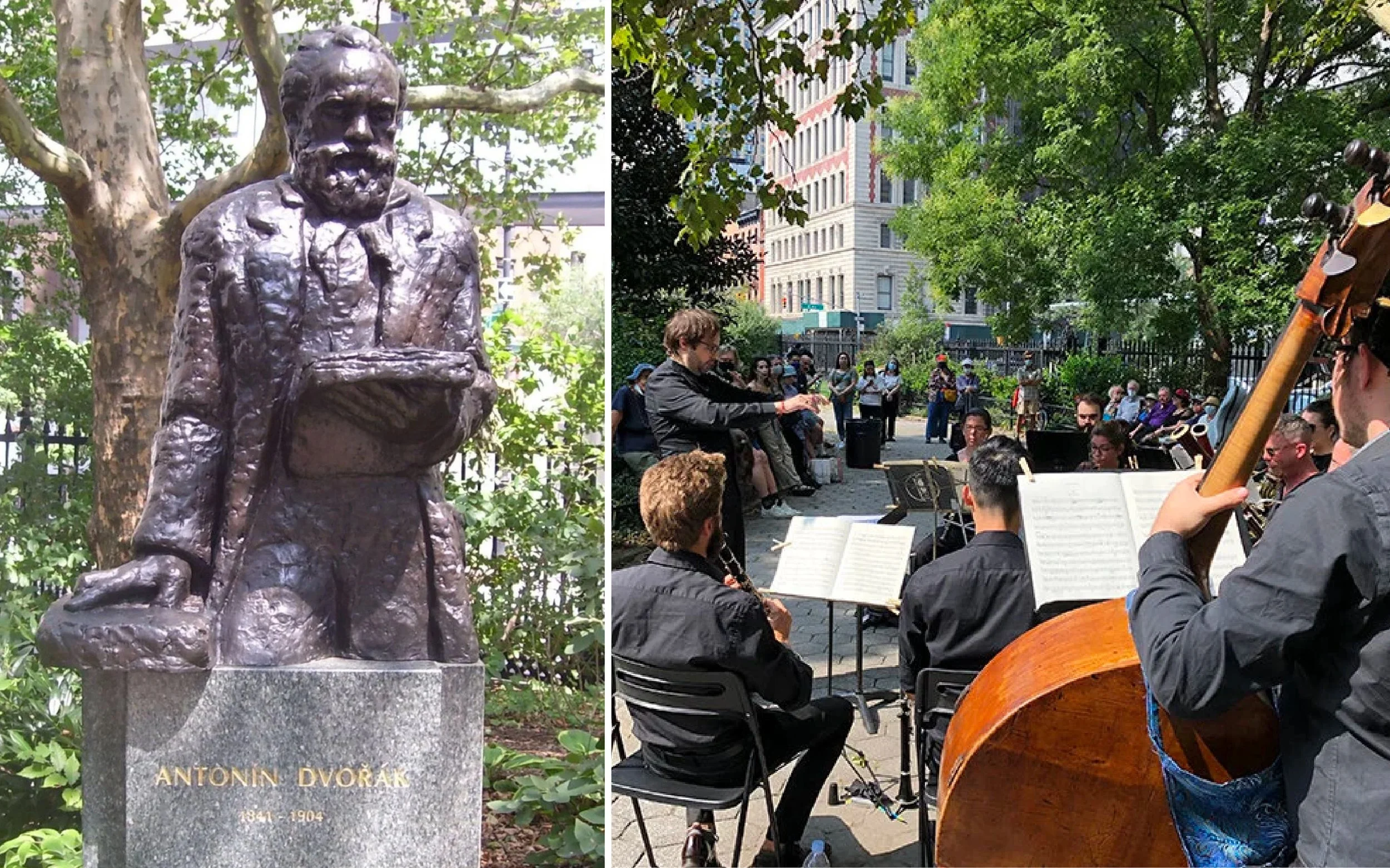 Celebrating Antonin Dvorak's 185th Birthday: A Musical Tribute in Stuyvesant Square Park