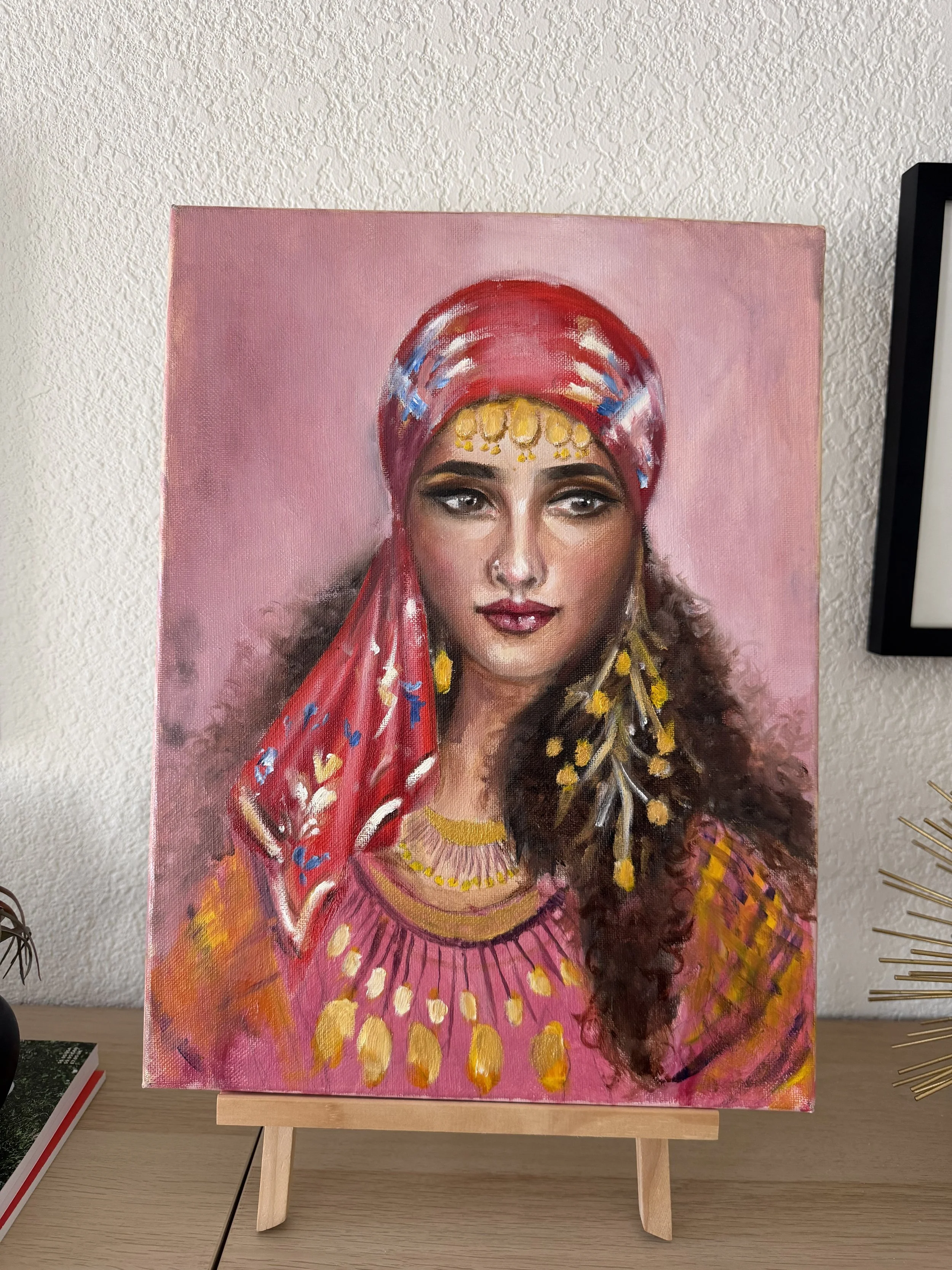 Remzi Taskiran Study - 11"x14" Oil